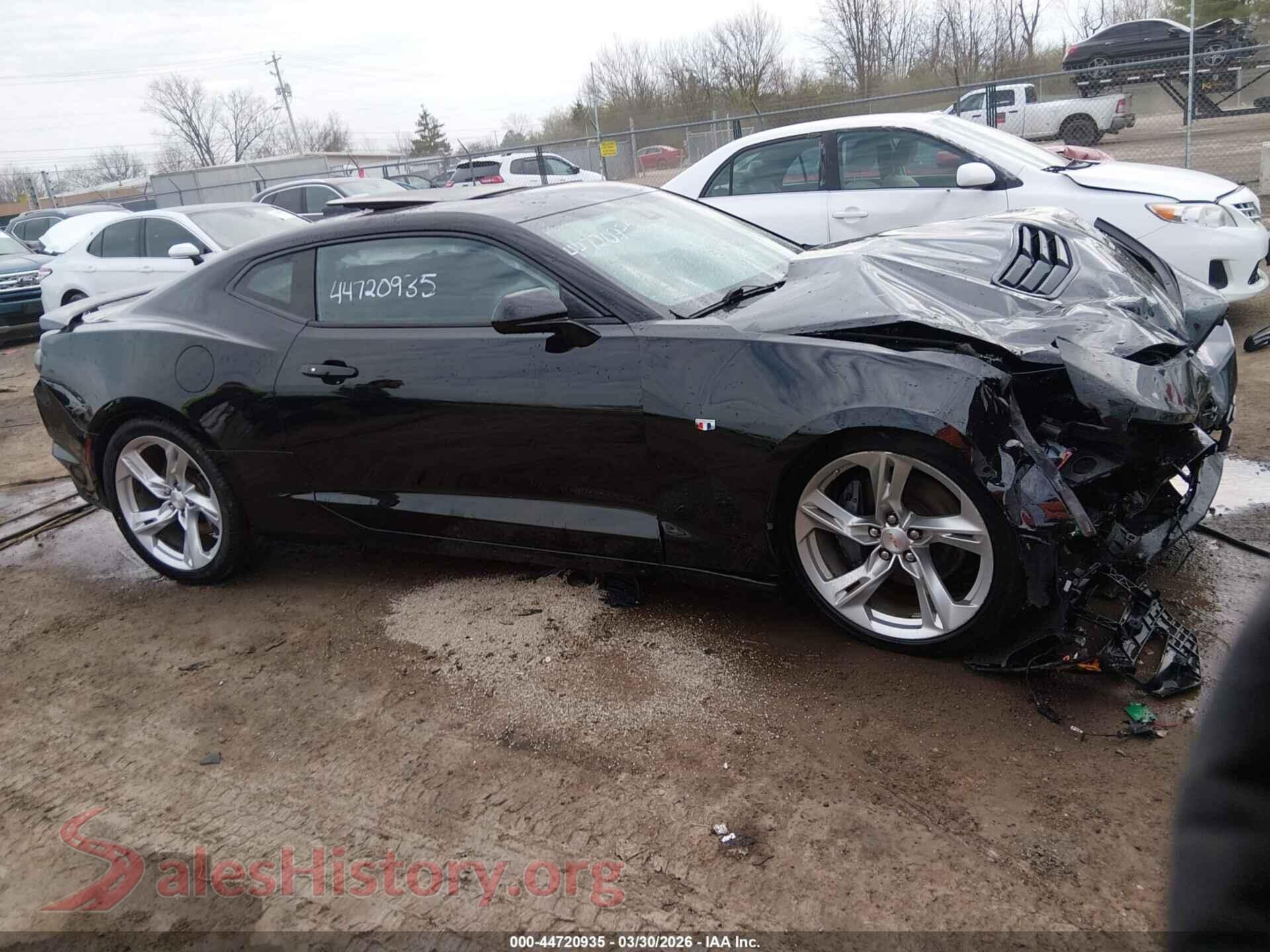 2019 CHEVROLET CAMARO VIN 1G1FH1R78K0118172, auction photo 13