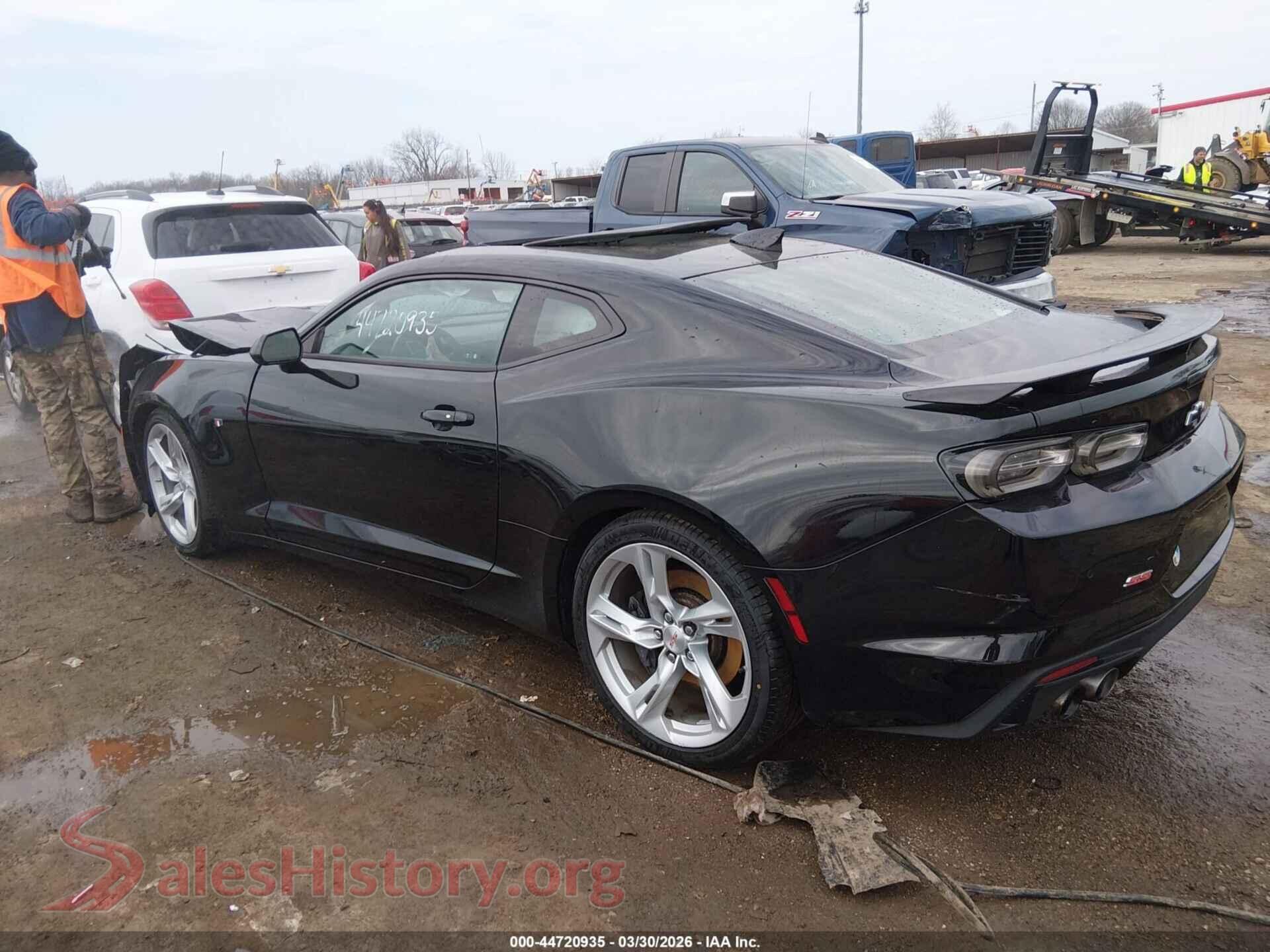 2019 CHEVROLET CAMARO VIN 1G1FH1R78K0118172, driver side view