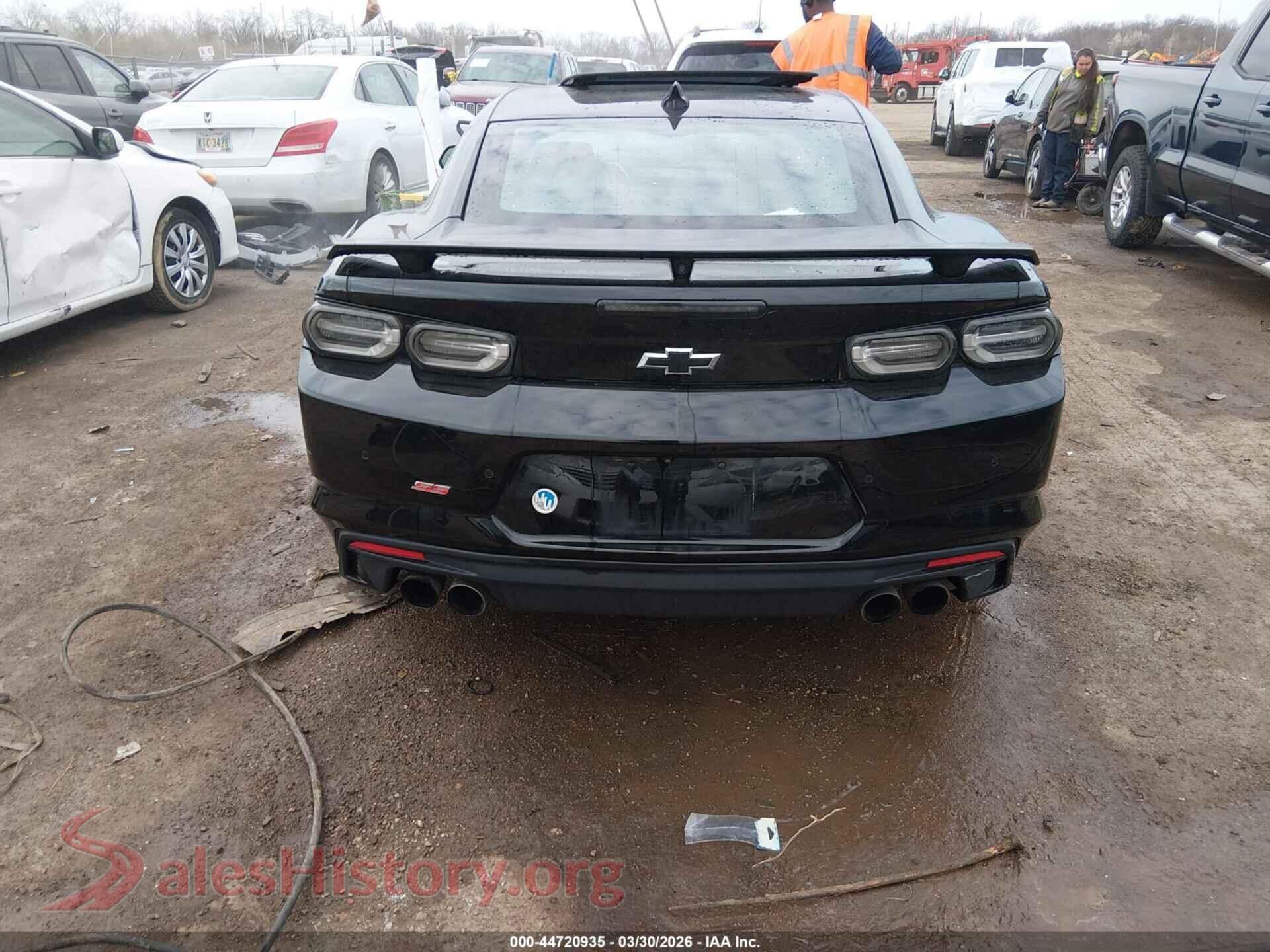 2019 CHEVROLET CAMARO VIN 1G1FH1R78K0118172, auction photo 16