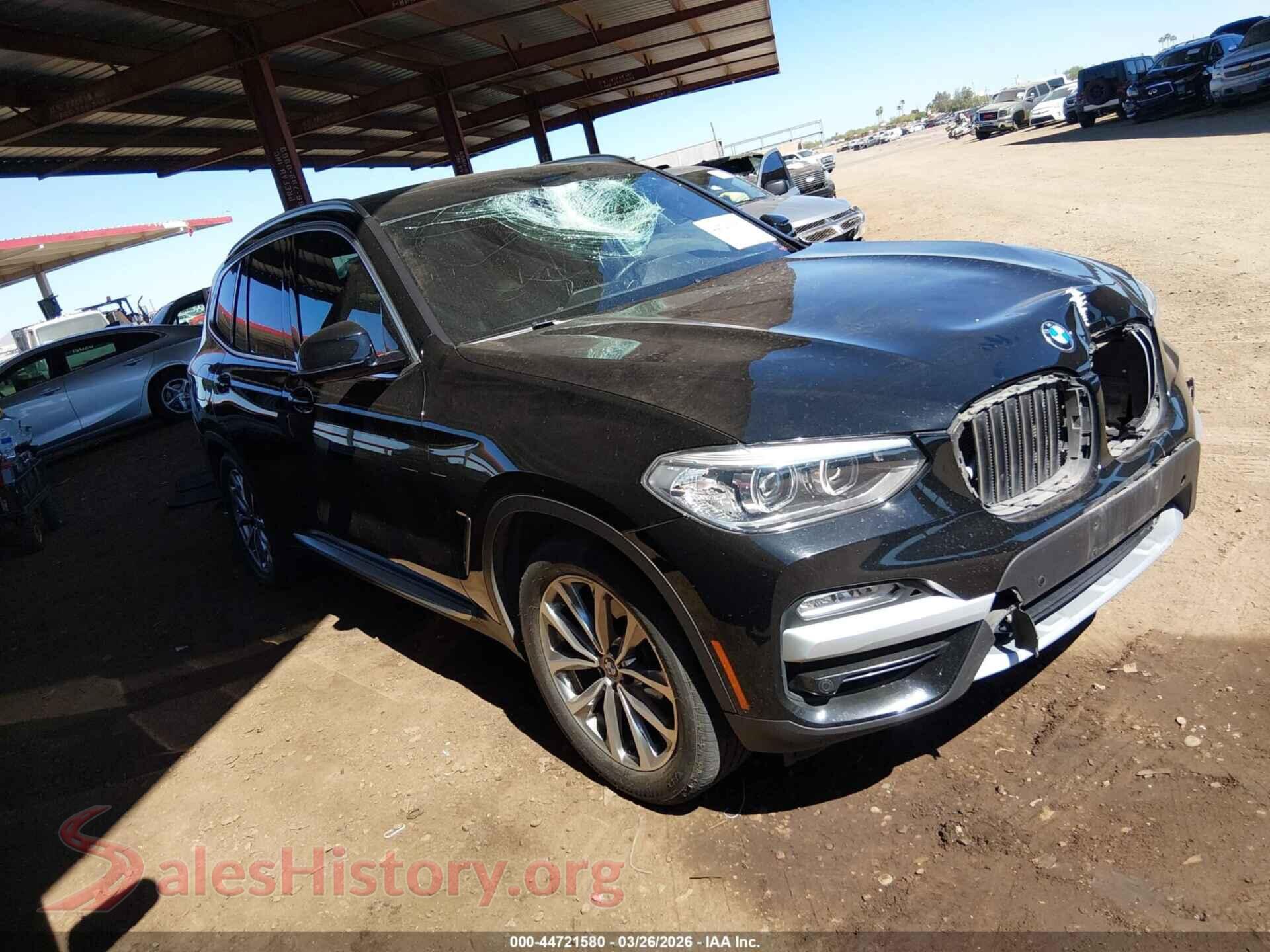 5UXTR7C56KLE96301 2019 BMW X3