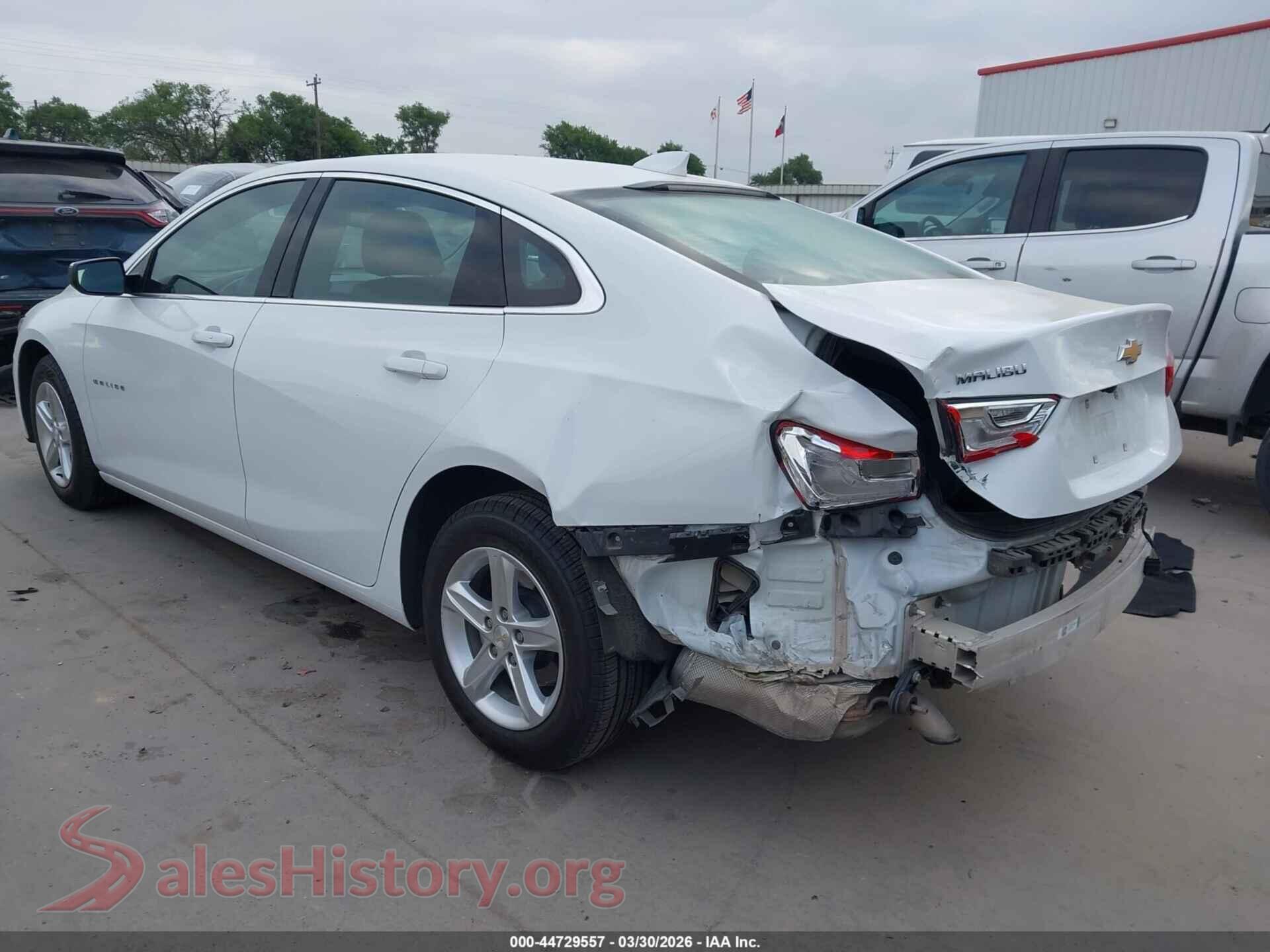 2023 CHEVROLET MALIBU VIN 1G1ZD5ST7PF189861, driver side view