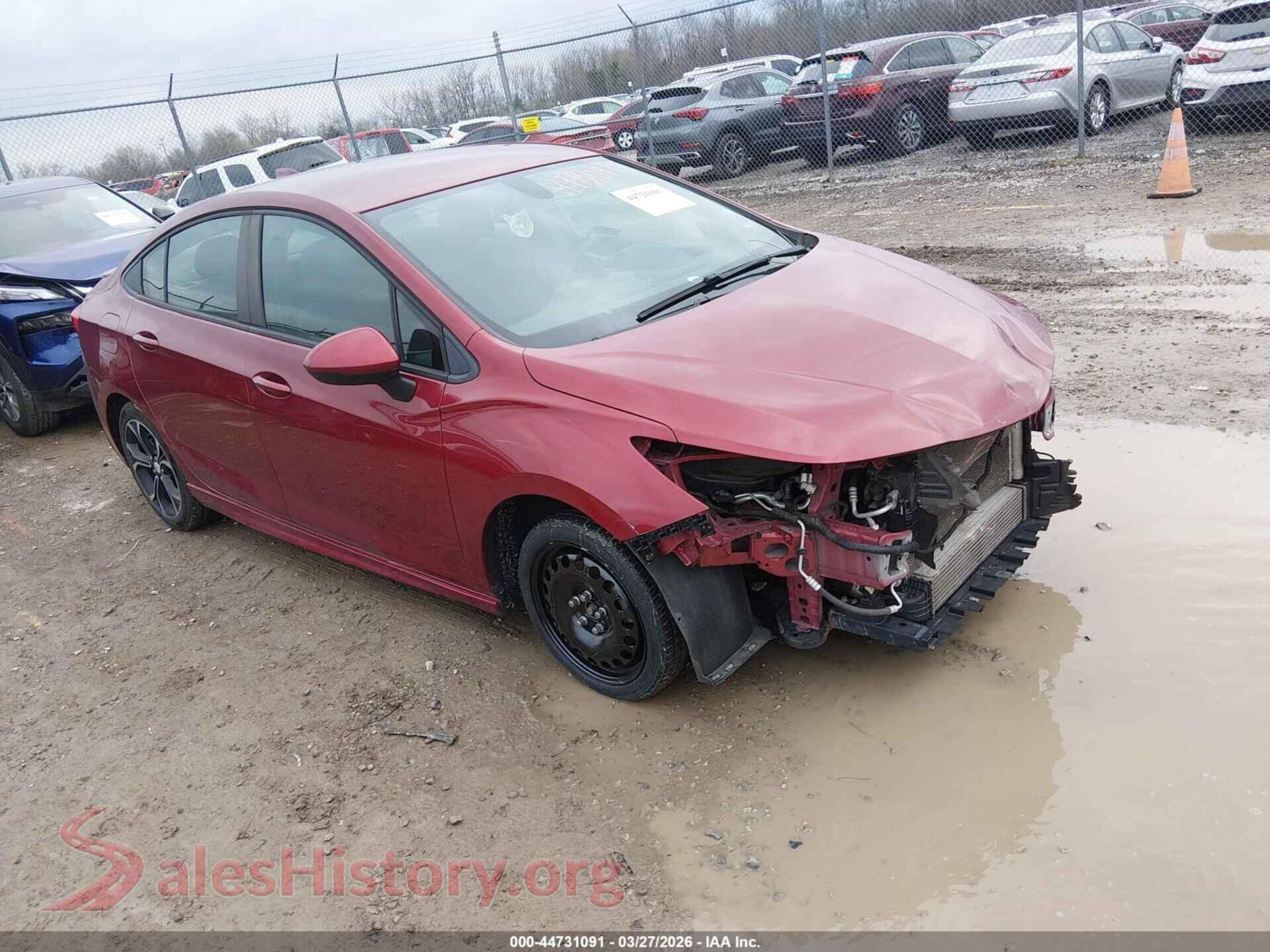 1G1BE5SM7K7140105 2019 CHEVROLET CRUZE