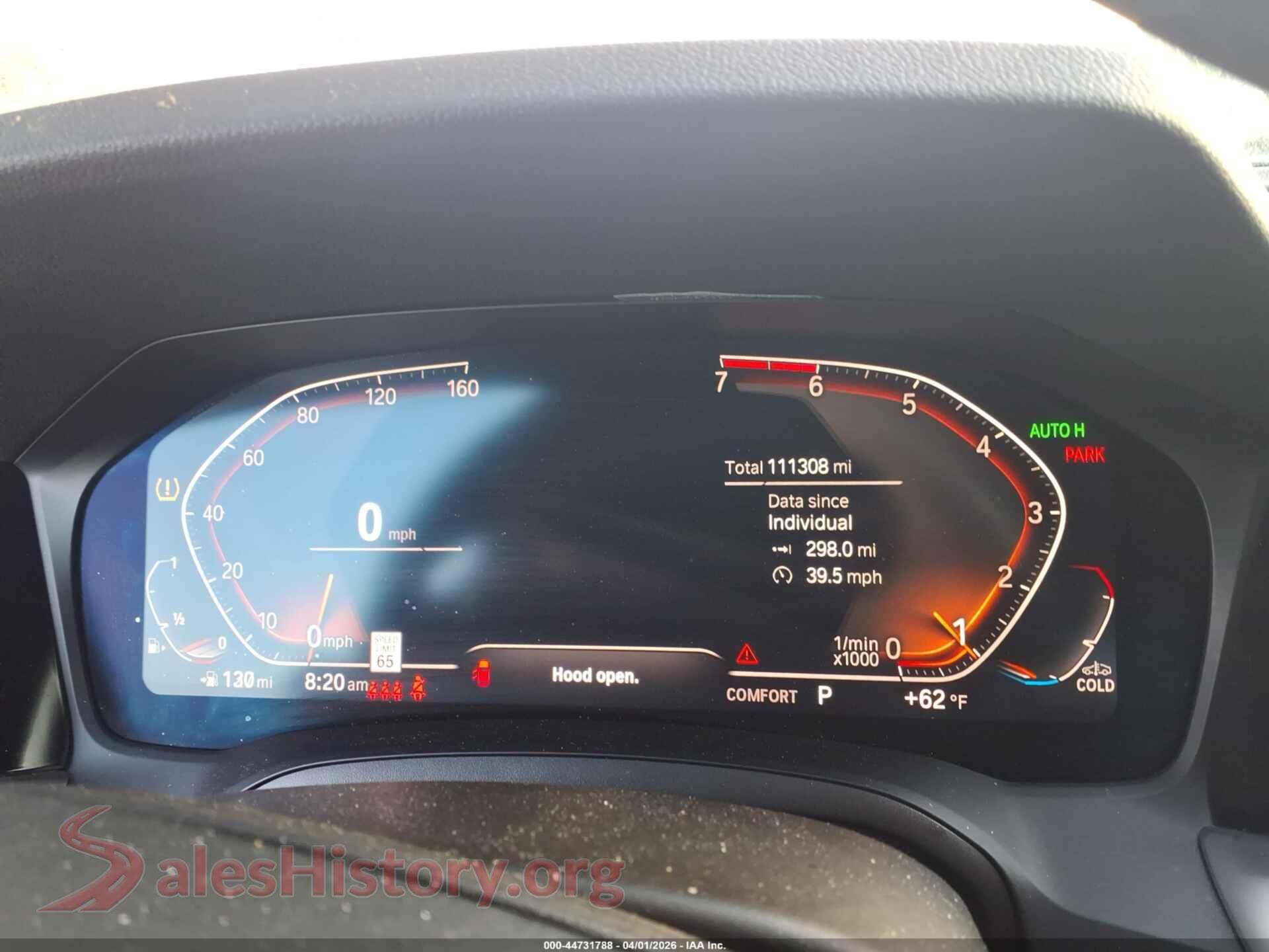 2020 BMW 330I VIN 3MW5R1J08L8B14481, passenger side view