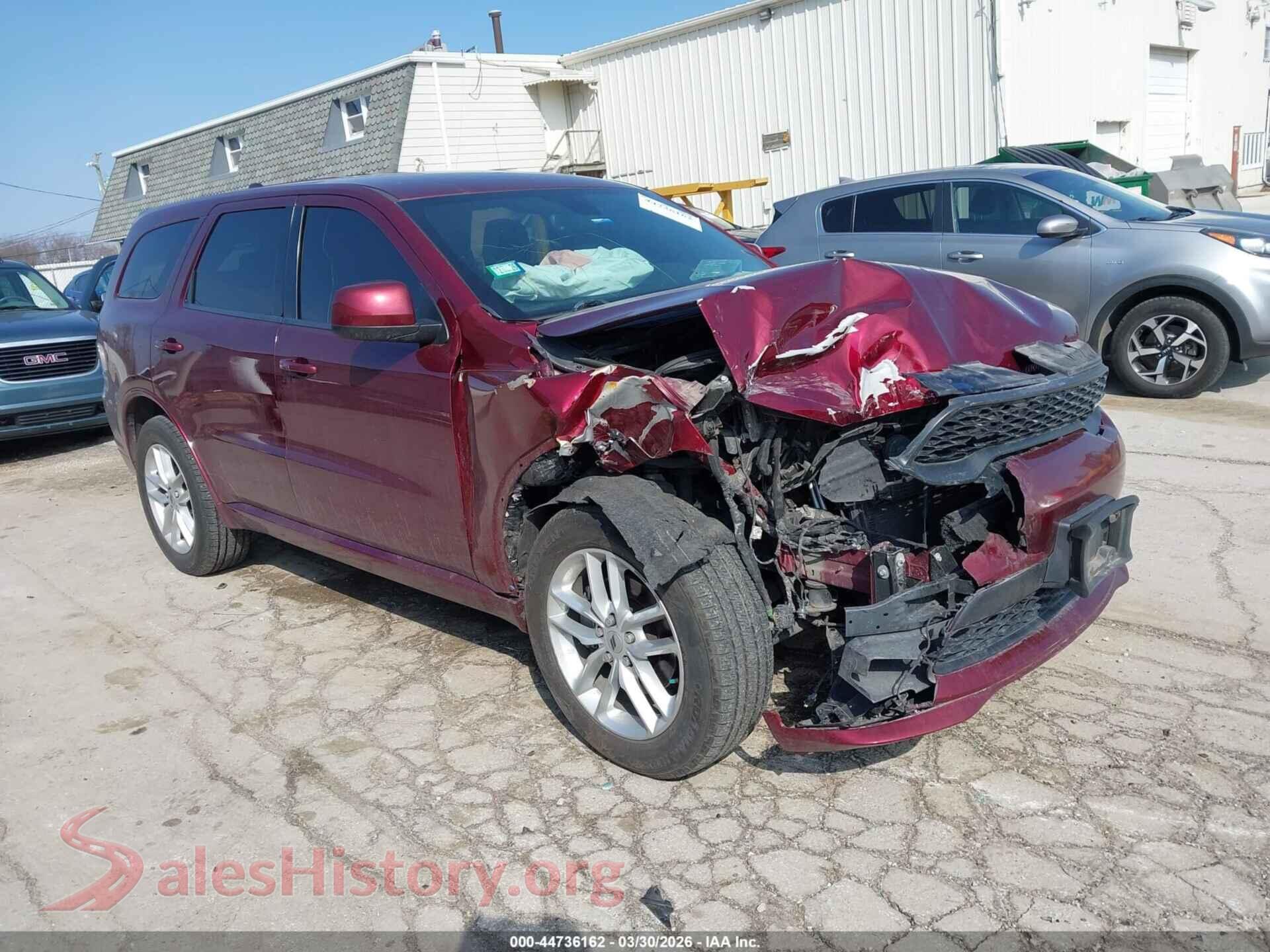 1C4RDJDGXMC752673 2021 DODGE DURANGO