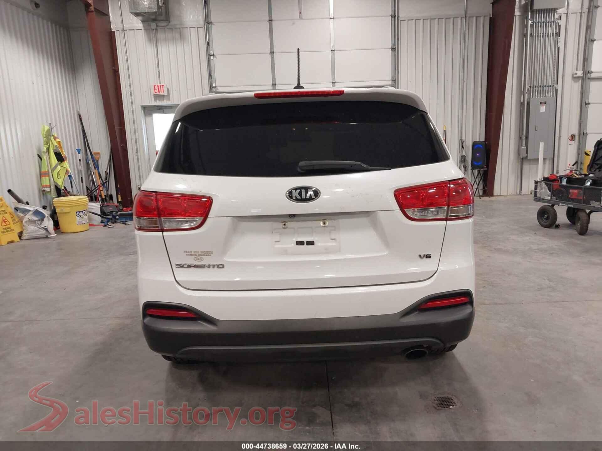 2017 KIA SORENTO VIN 5XYPGDA56HG333255, auction photo 16