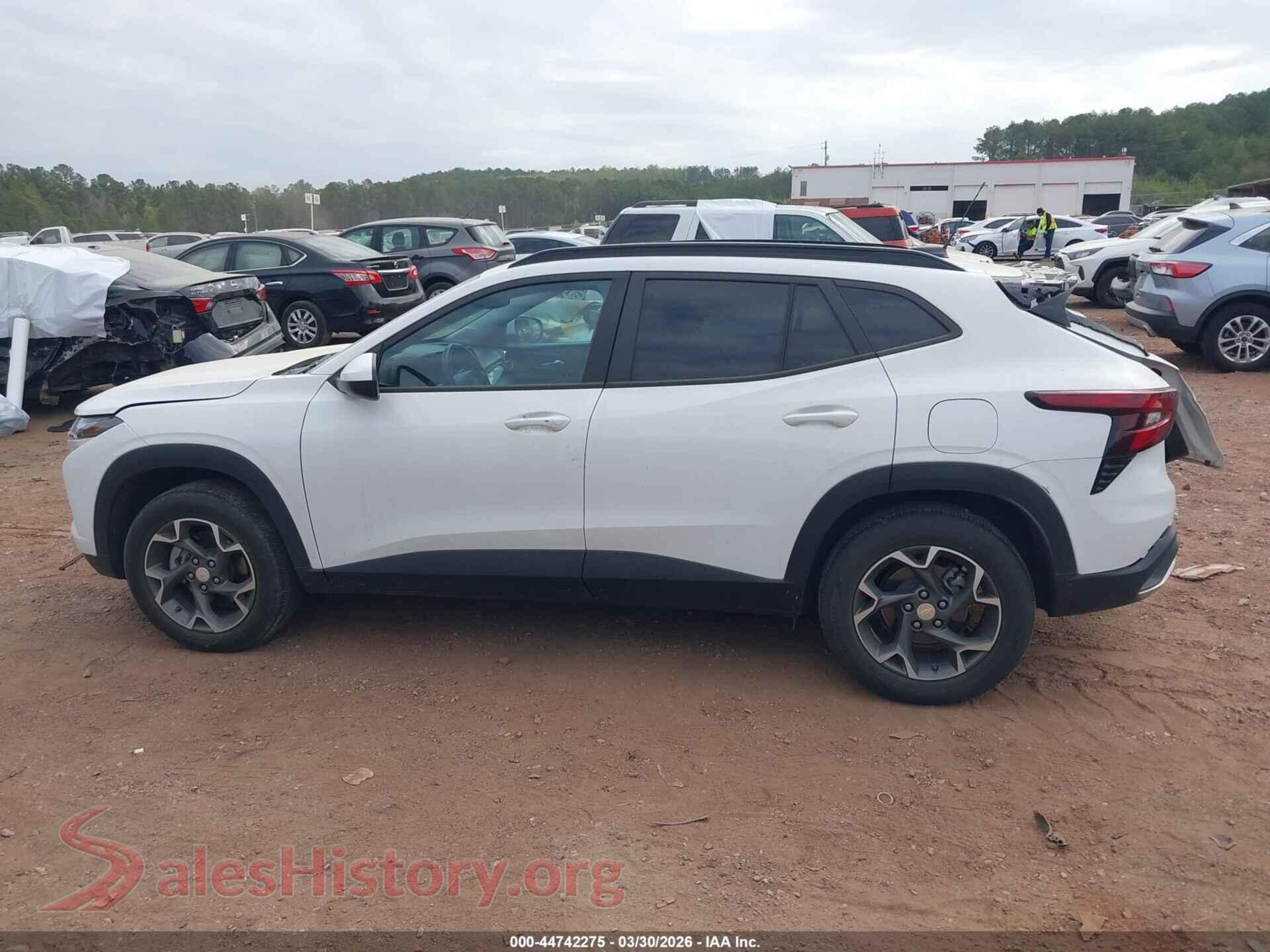 2024 CHEVROLET TRAX VIN KL77LHE23RC054187, auction photo 14