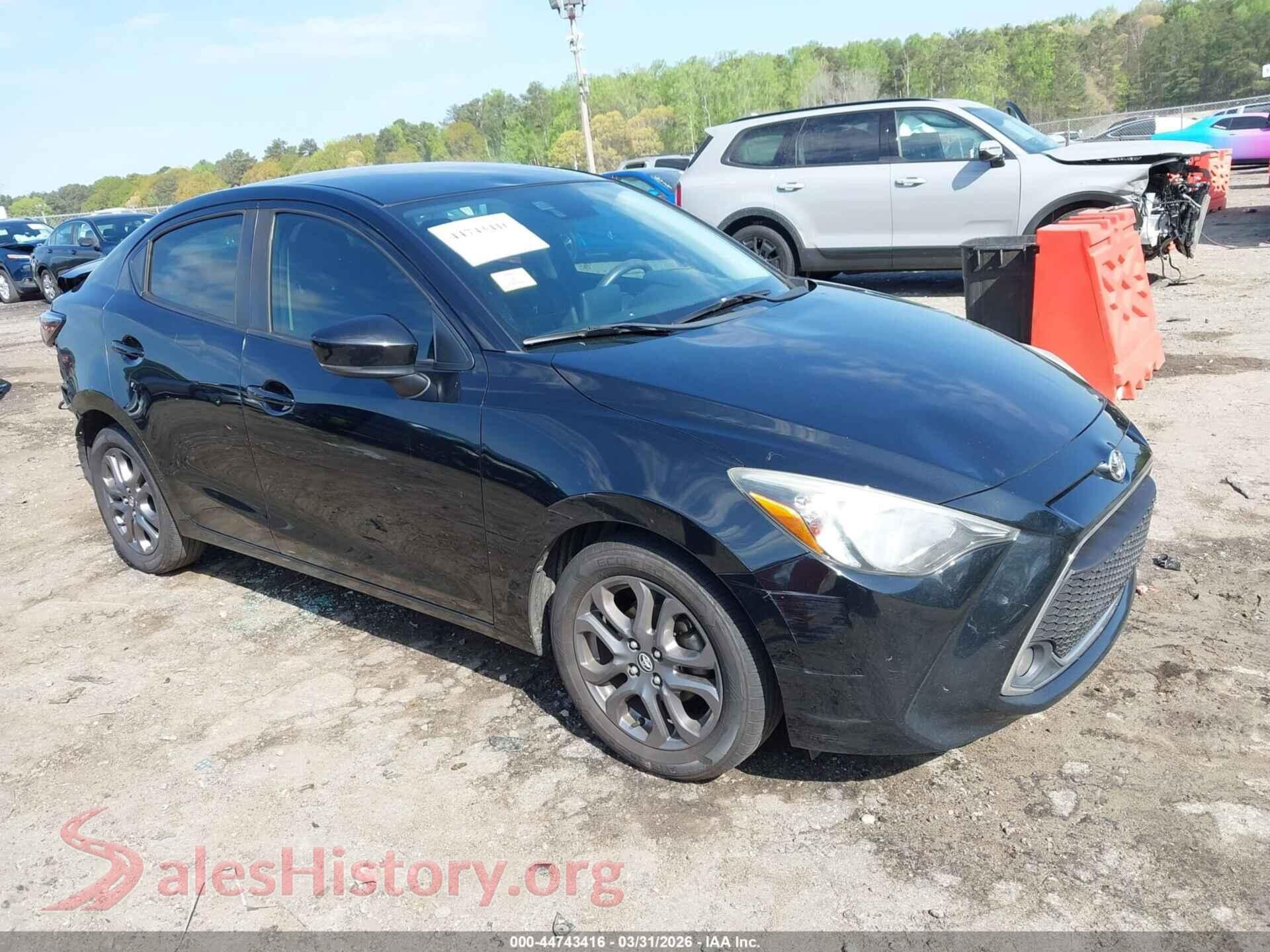 3MYDLBYV8KY519473 2019 TOYOTA YARIS