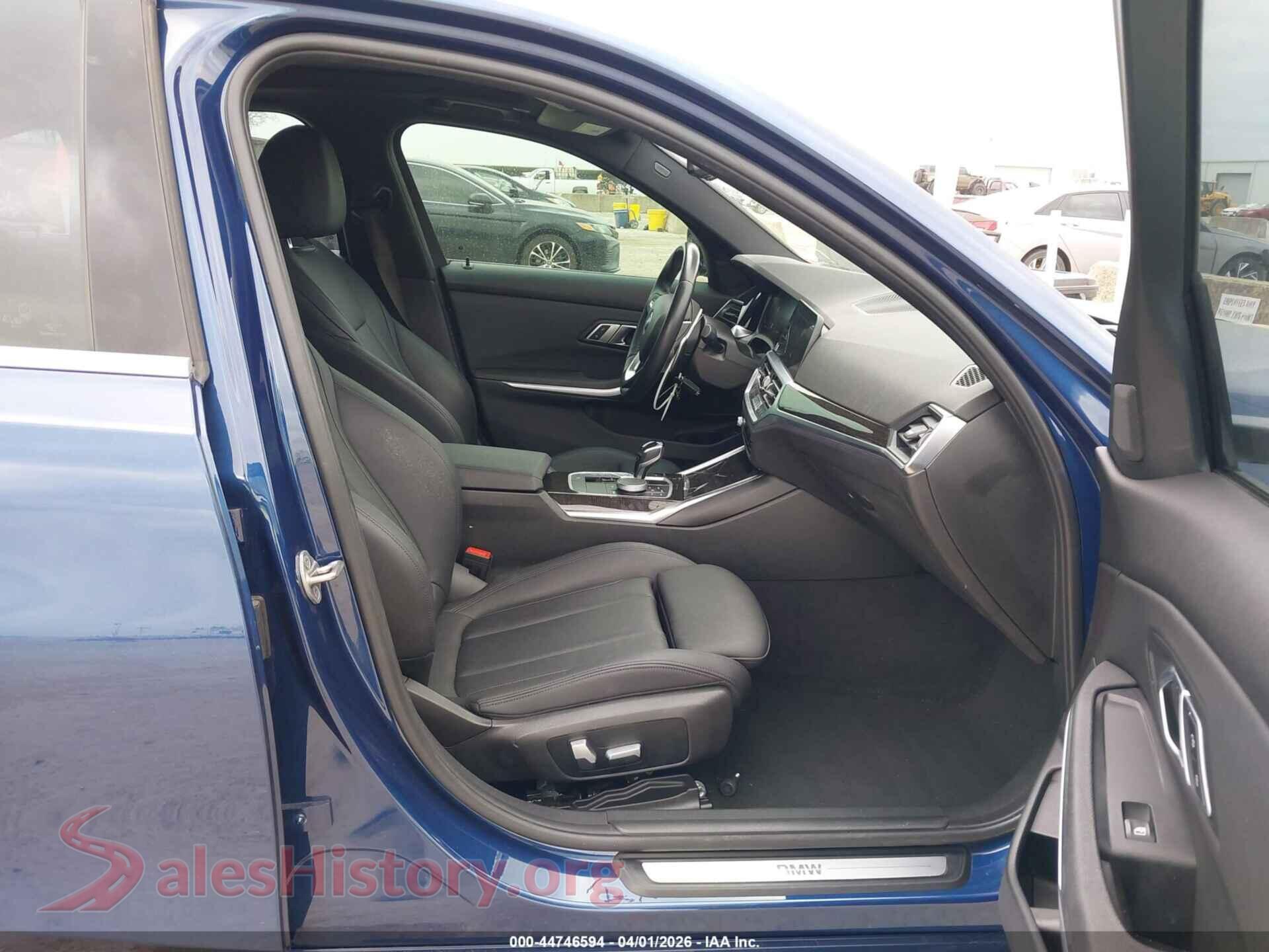 2021 BMW 330I VIN 3MW5R1J0XM8C12915, rear view