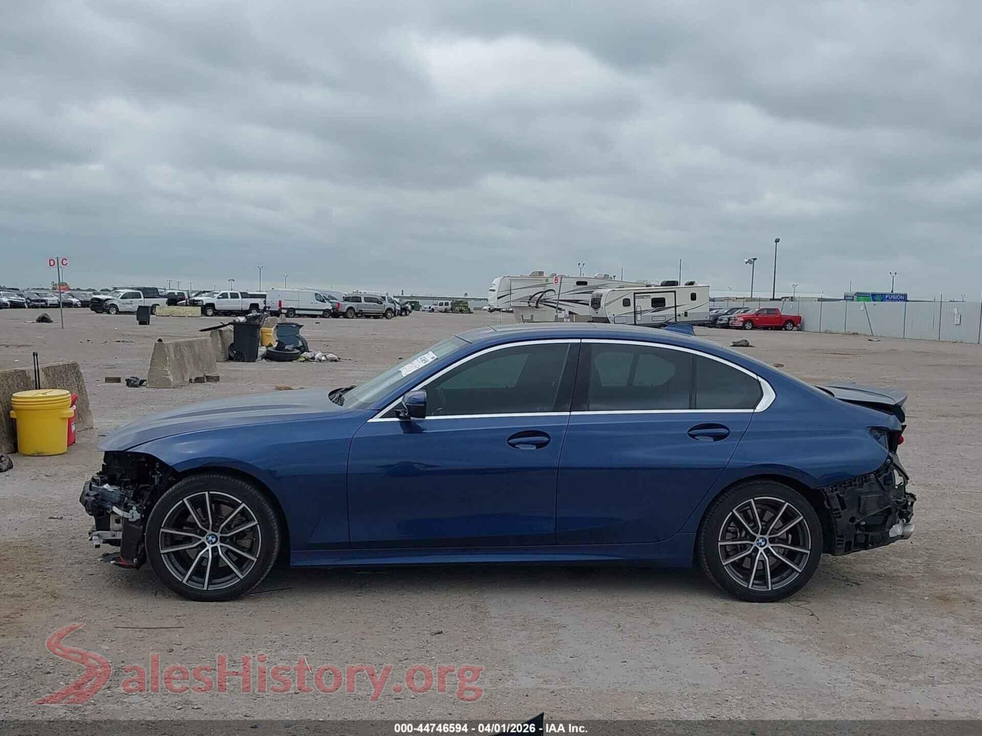 2021 BMW 330I VIN 3MW5R1J0XM8C12915, auction photo 15