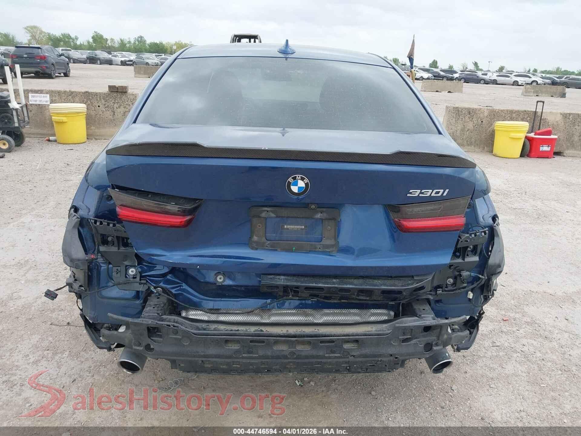 2021 BMW 330I VIN 3MW5R1J0XM8C12915, auction photo 17