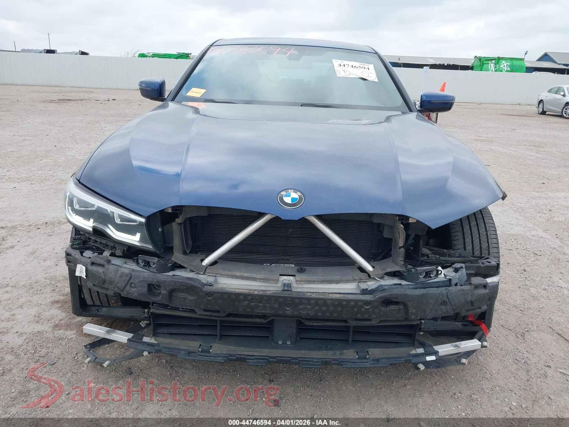 2021 BMW 330I VIN 3MW5R1J0XM8C12915, auction photo 13