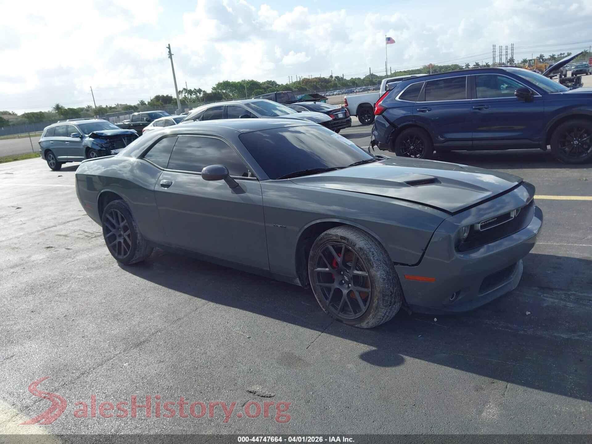 2C3CDZBTXHH618550 2017 DODGE CHALLENGER