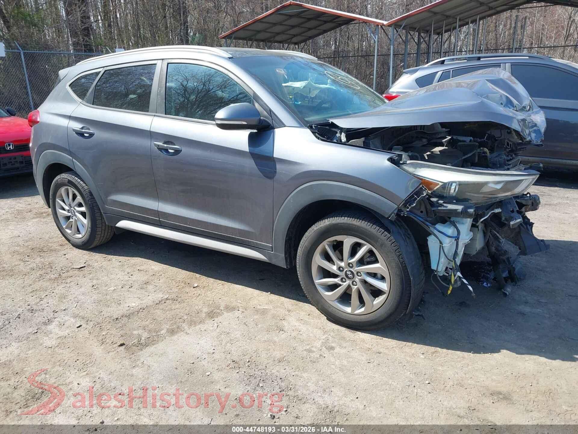 KM8J3CA40HU548269 2017 HYUNDAI TUCSON