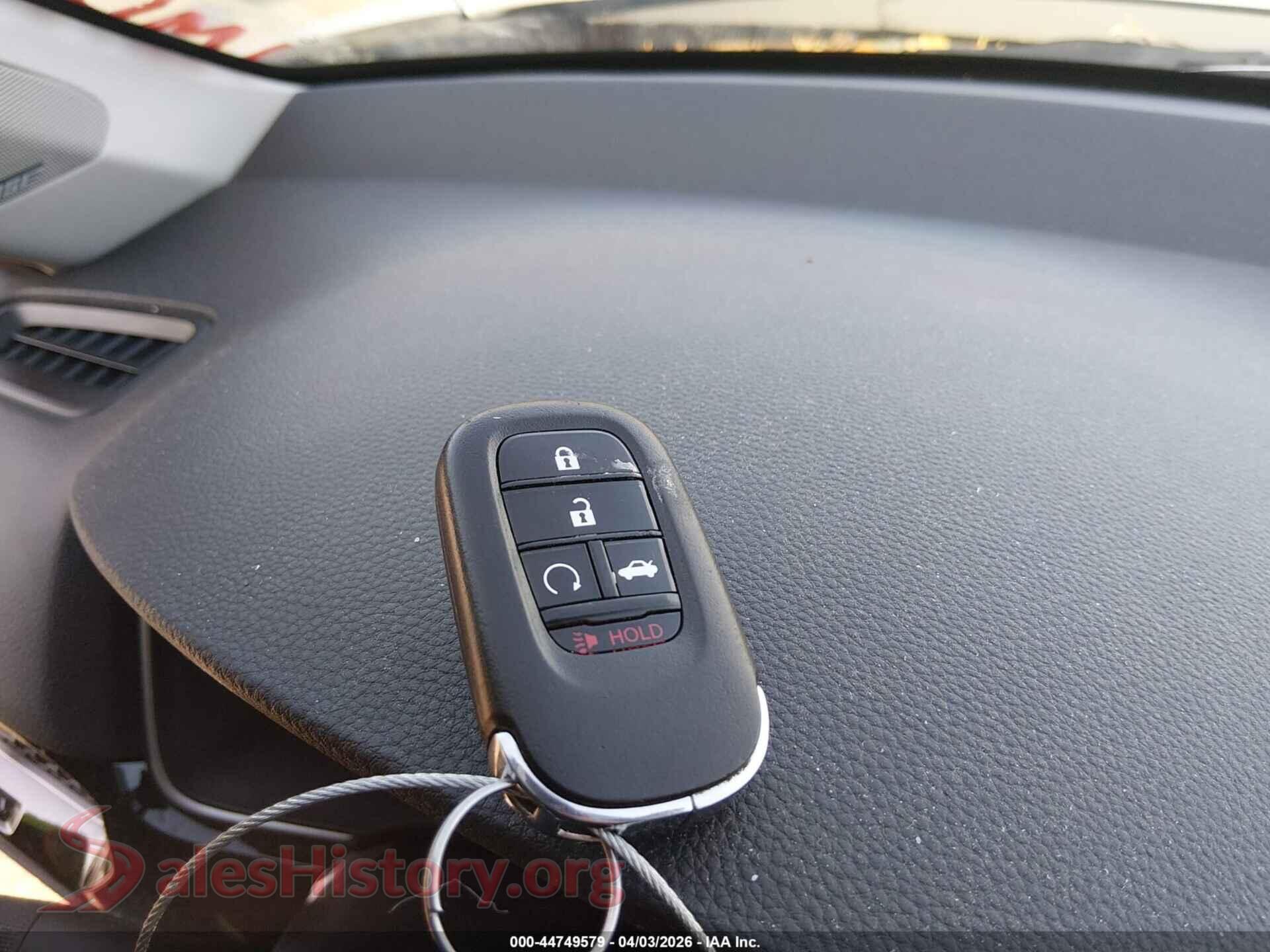 2022 HONDA CIVIC VIN 2HGFE1F9XNH316789, odometer mileage