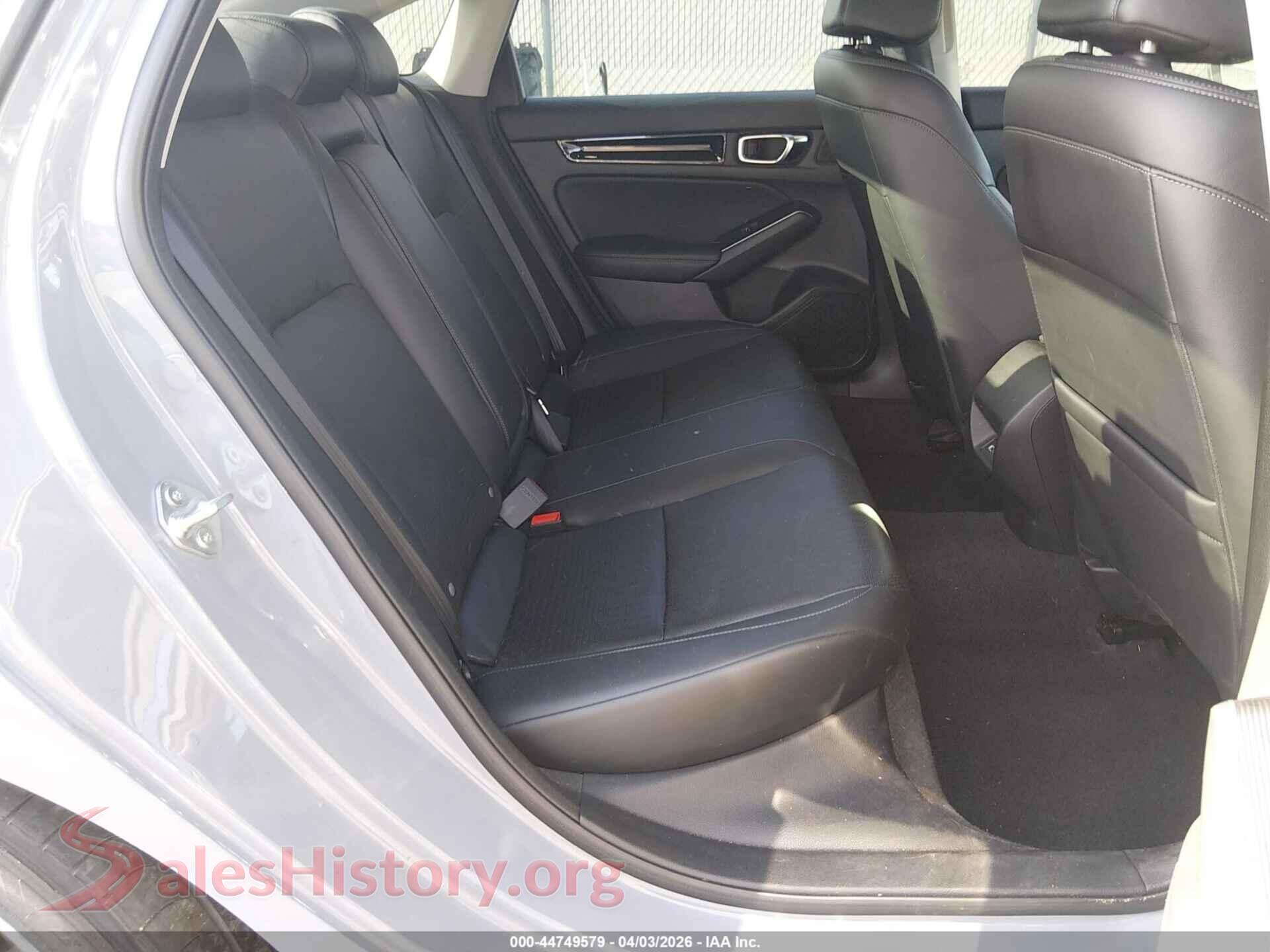2022 HONDA CIVIC VIN 2HGFE1F9XNH316789, front passenger side