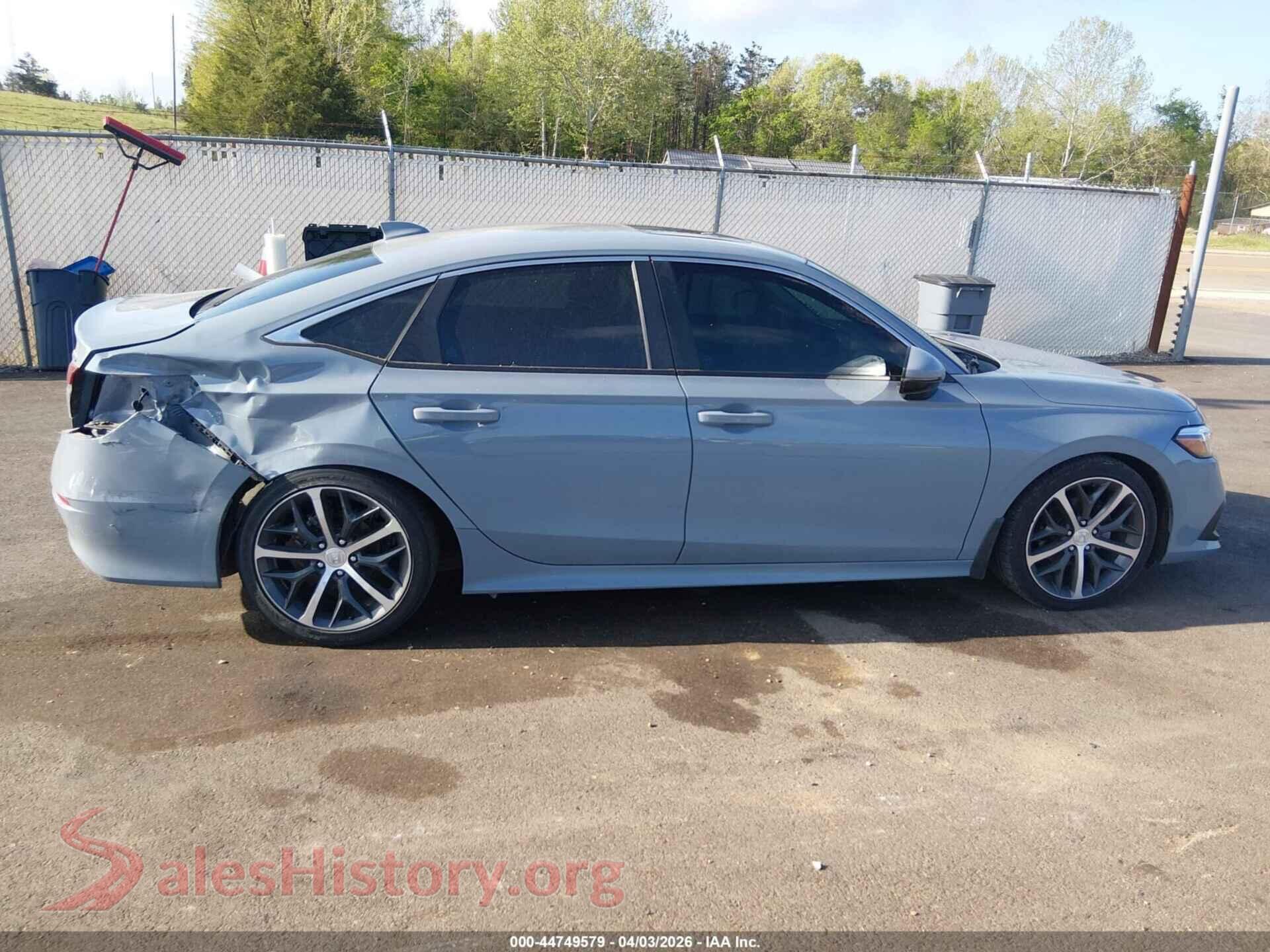 2022 HONDA CIVIC VIN 2HGFE1F9XNH316789, auction photo 17