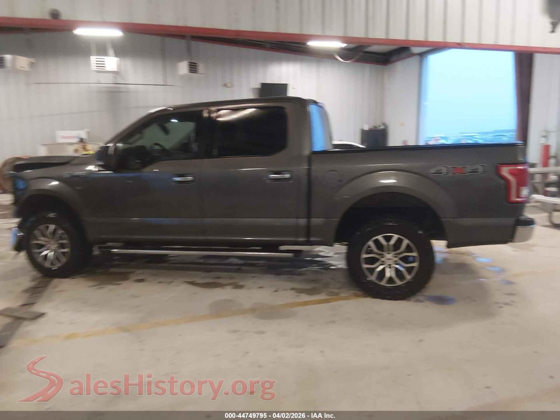 2017 FORD F-150 VIN 1FTEW1EF6HKC53847, auction photo 14