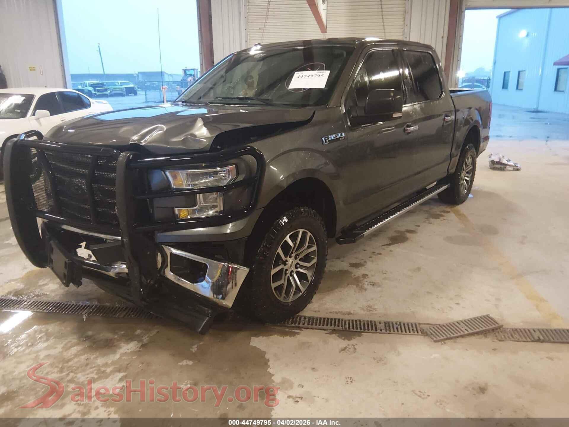 2017 FORD F-150 VIN 1FTEW1EF6HKC53847, front view