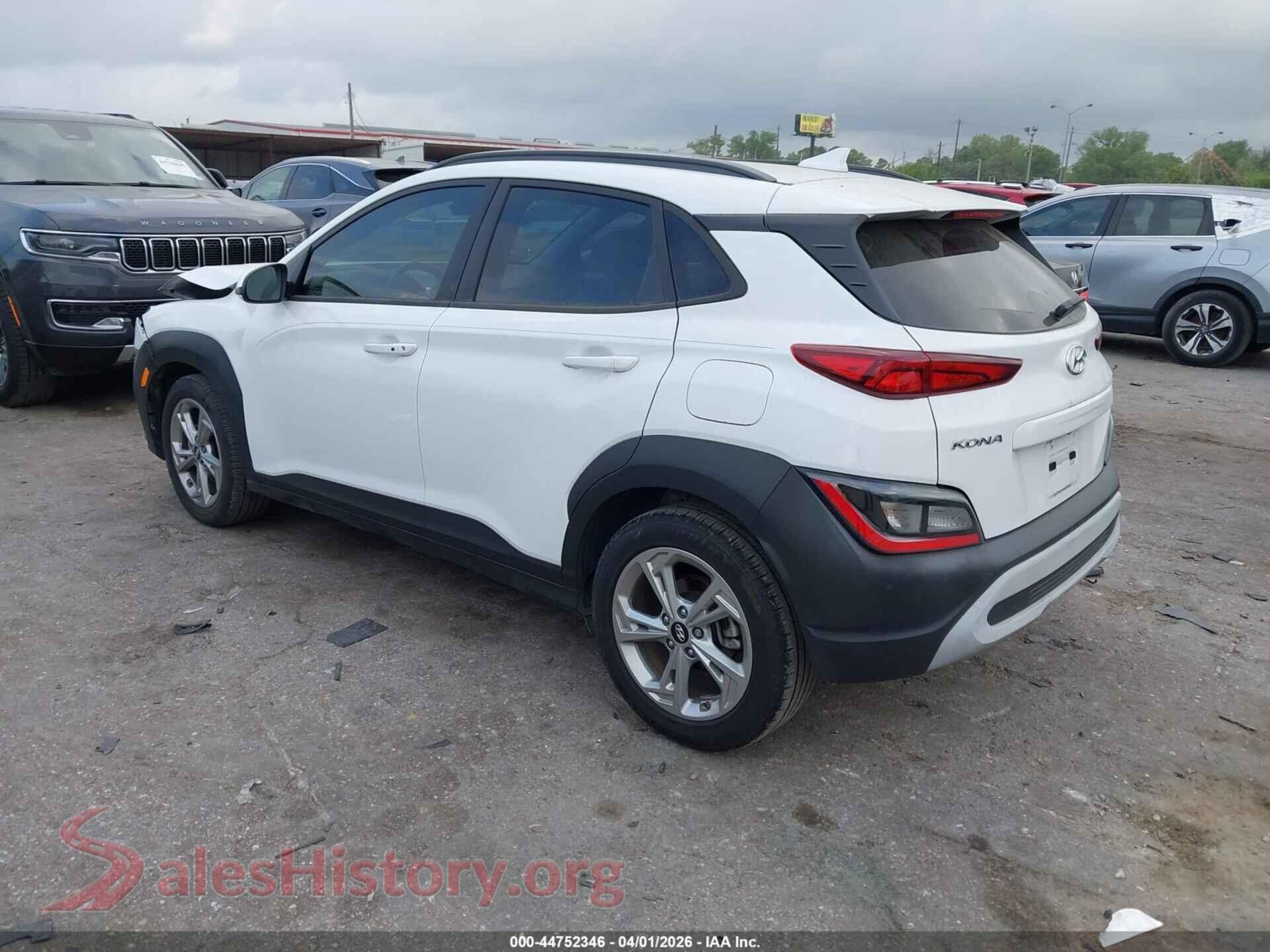 2023 HYUNDAI KONA VIN KM8K62AB7PU050976, driver side view