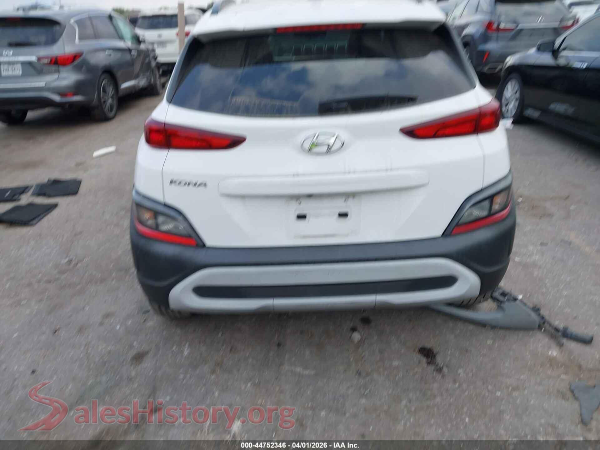 2023 HYUNDAI KONA VIN KM8K62AB7PU050976, auction photo 16