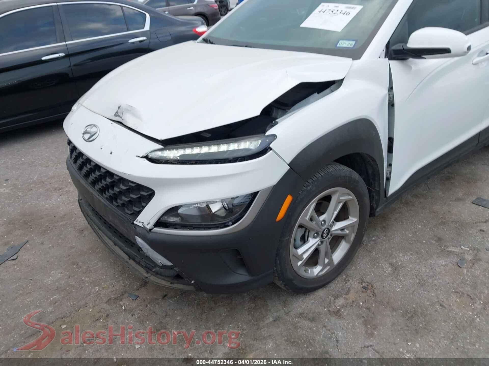 2023 HYUNDAI KONA VIN KM8K62AB7PU050976, rear passenger side