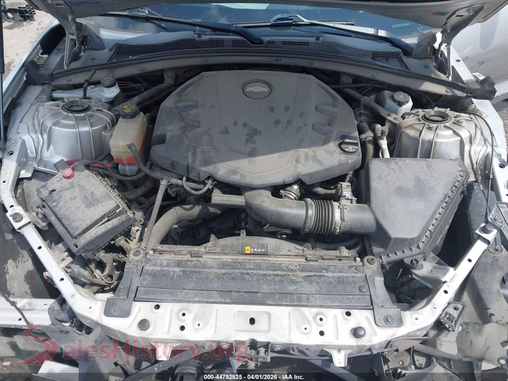 2018 CHEVROLET CAMARO VIN 1G1FB1RS6J0114450, interior dashboard