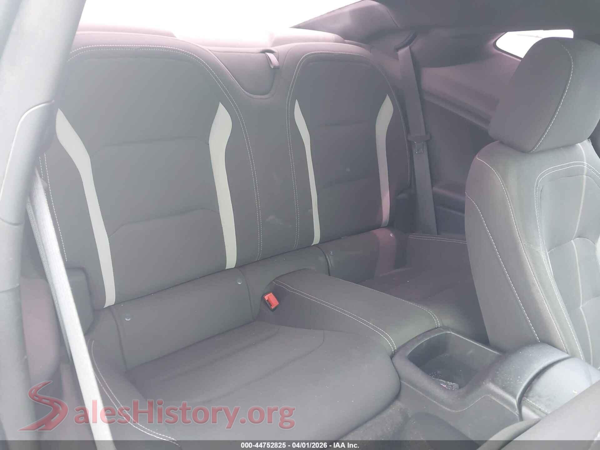 2018 CHEVROLET CAMARO VIN 1G1FB1RS6J0114450, front passenger side