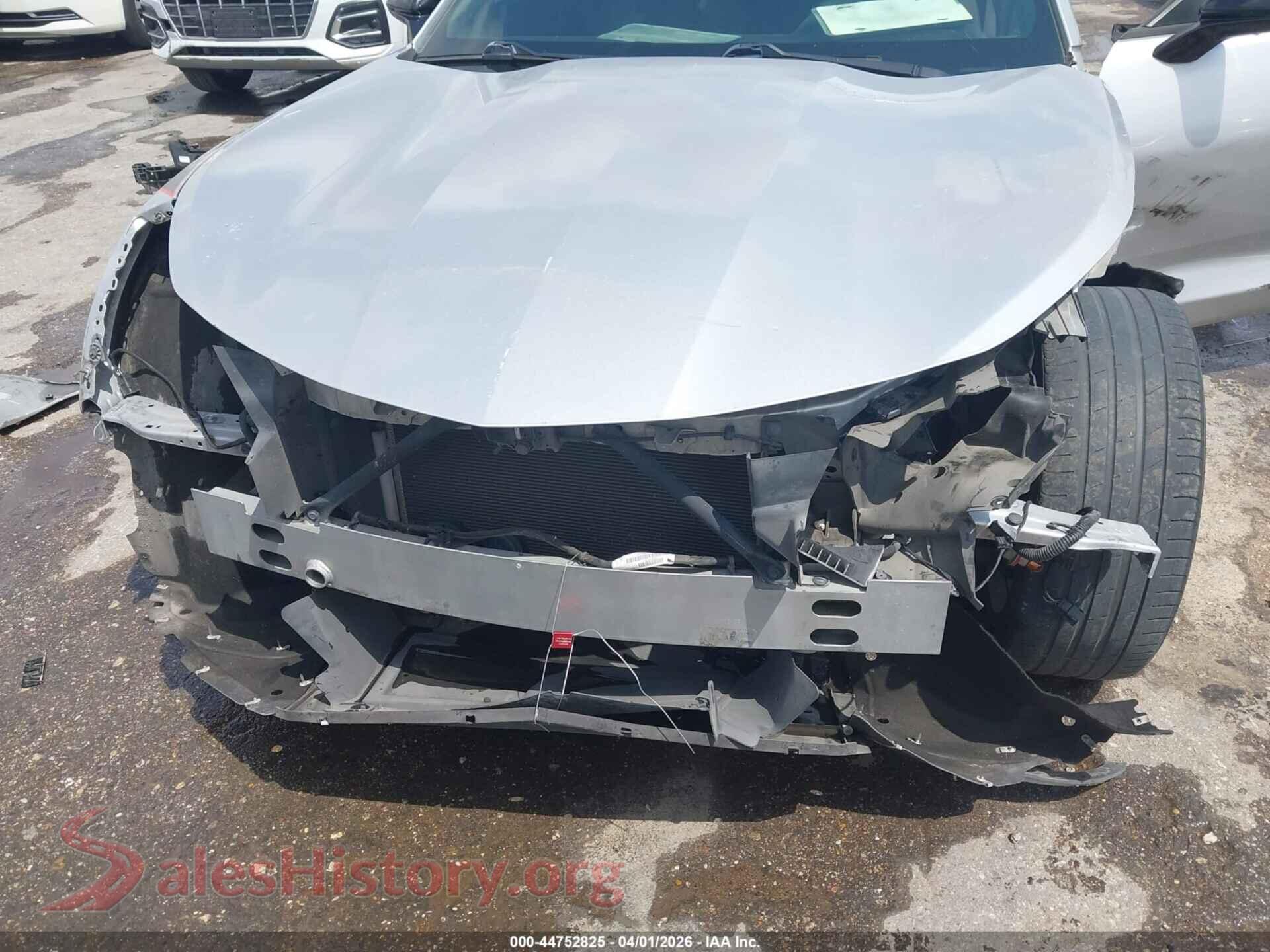 2018 CHEVROLET CAMARO VIN 1G1FB1RS6J0114450, rear passenger side