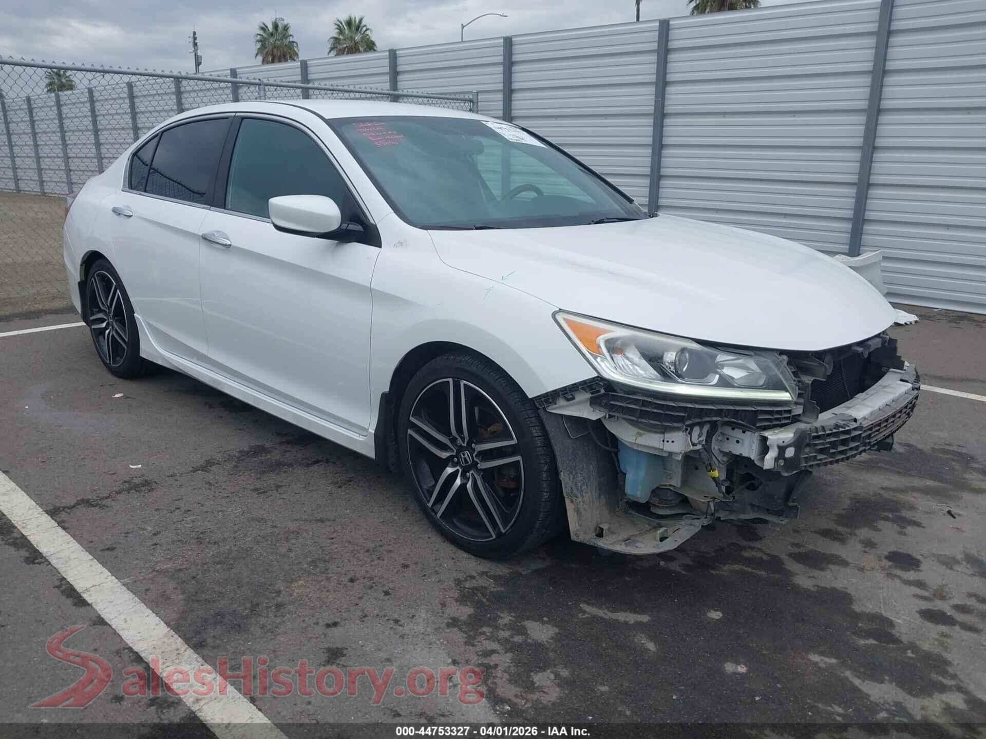 1HGCR2F11HA294580 2017 HONDA ACCORD