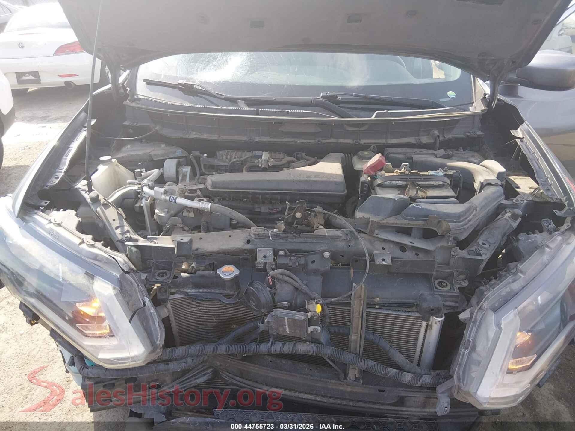 2018 NISSAN ROGUE VIN 5N1AT2MT4JC771519, interior dashboard