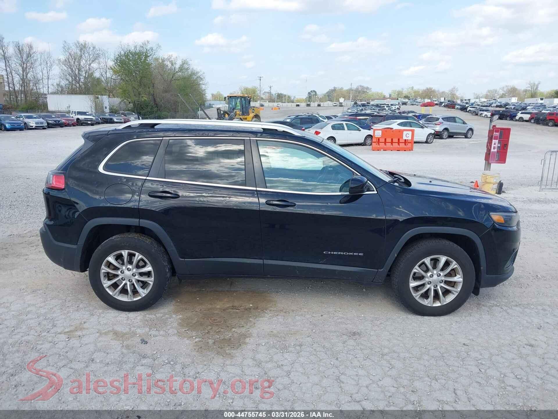 2019 JEEP CHEROKEE VIN 1C4PJMCB1KD459341, auction photo 13
