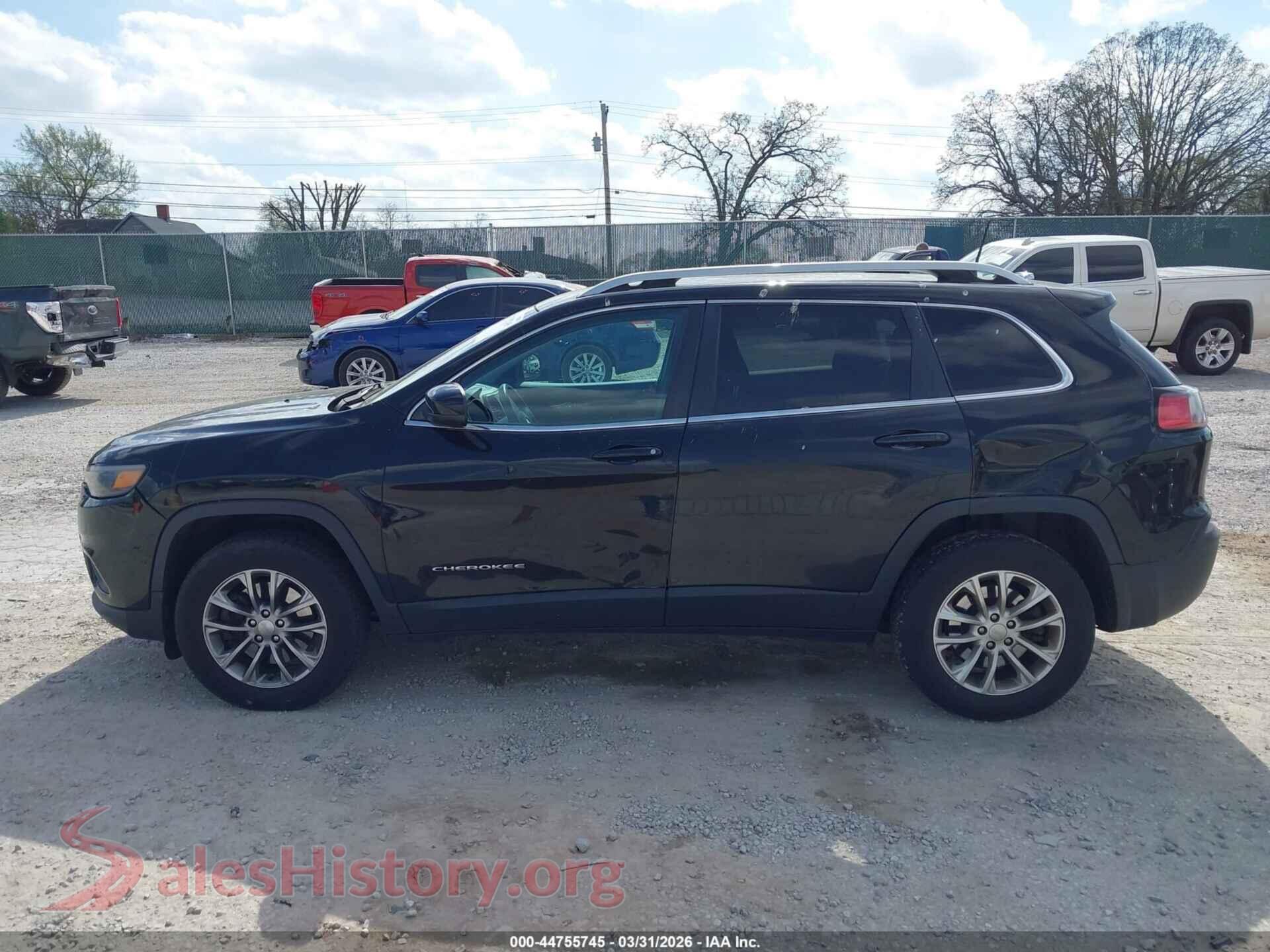 2019 JEEP CHEROKEE VIN 1C4PJMCB1KD459341, auction photo 14