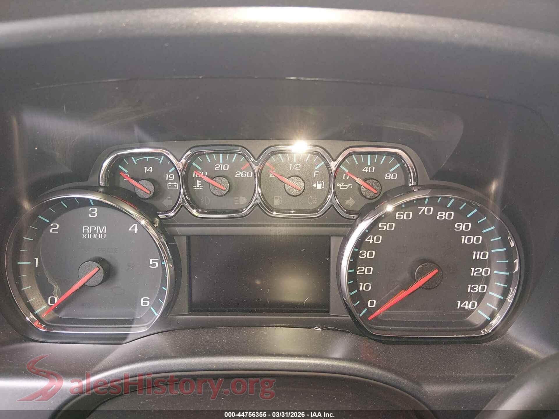 2018 CHEVROLET SILVERADO 1500 VIN 3GCPCREC5JG365140, passenger side view