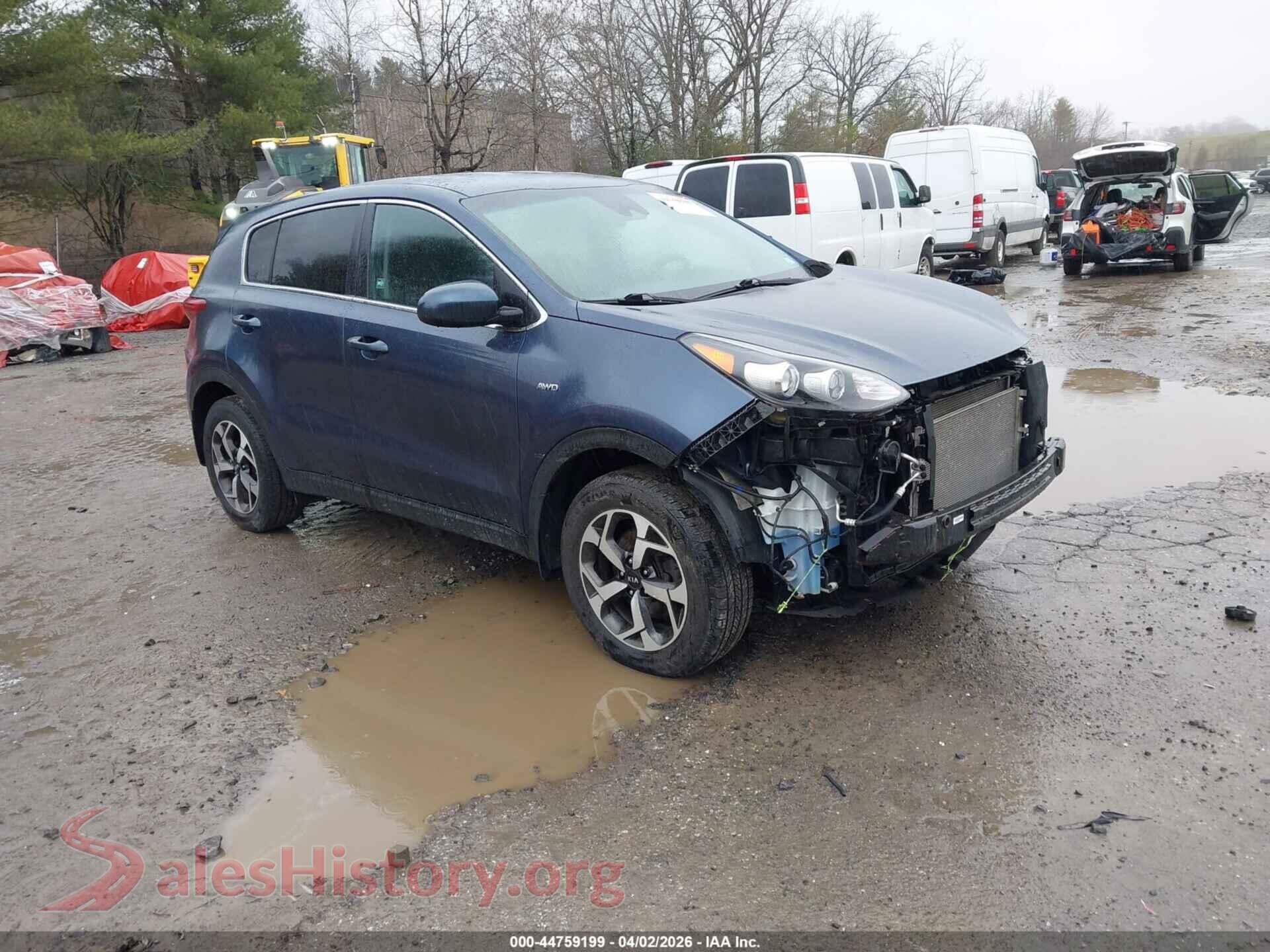KNDPMCAC8L7834574 2020 KIA SPORTAGE