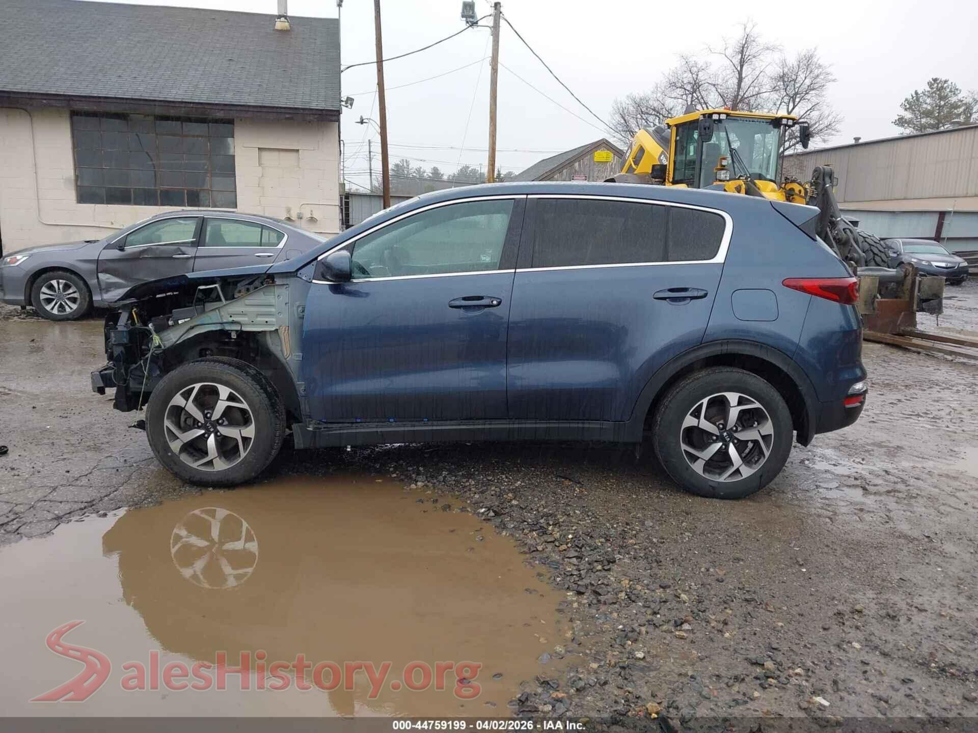 2020 KIA SPORTAGE VIN KNDPMCAC8L7834574, auction photo 15