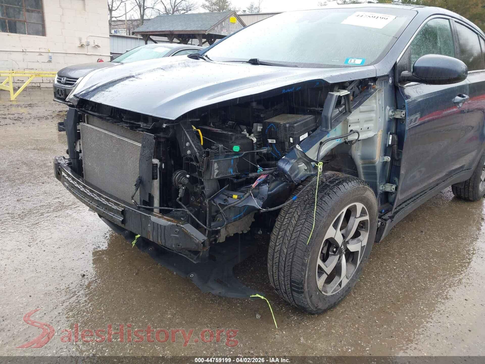 2020 KIA SPORTAGE VIN KNDPMCAC8L7834574, rear passenger side