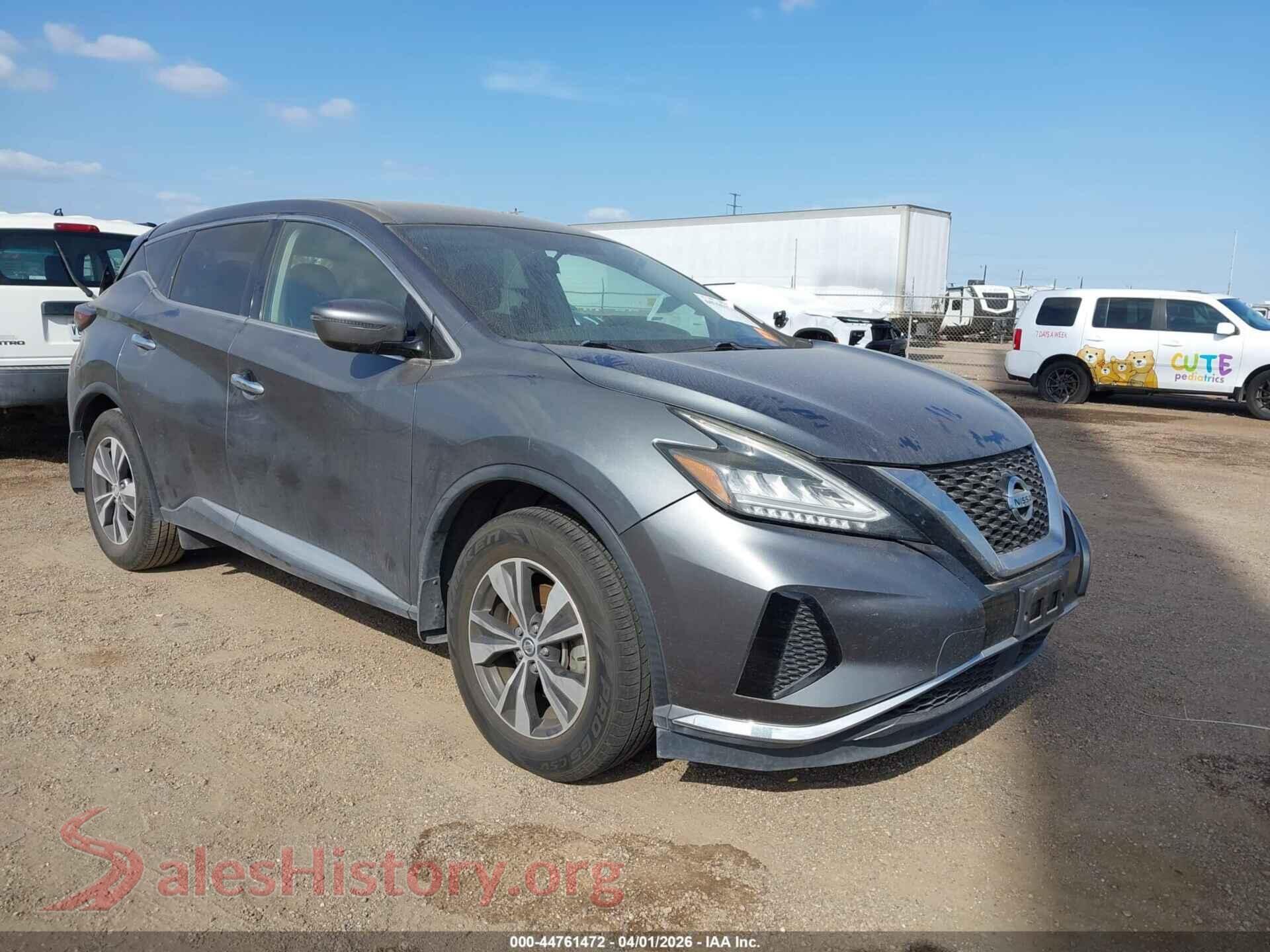 5N1AZ2MJ4KN146508 2019 NISSAN MURANO