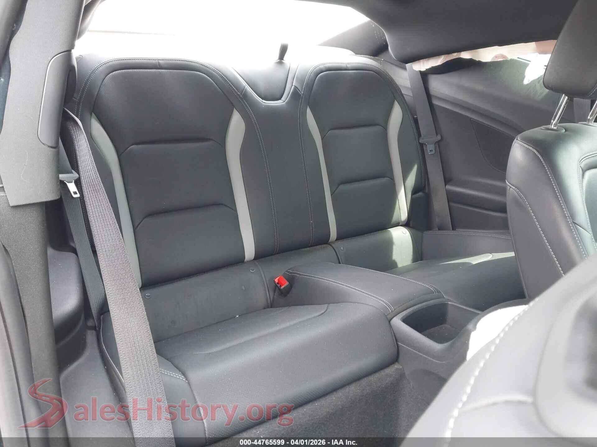 2019 CHEVROLET CAMARO VIN 1G1FH1R7XK0159368, front passenger side