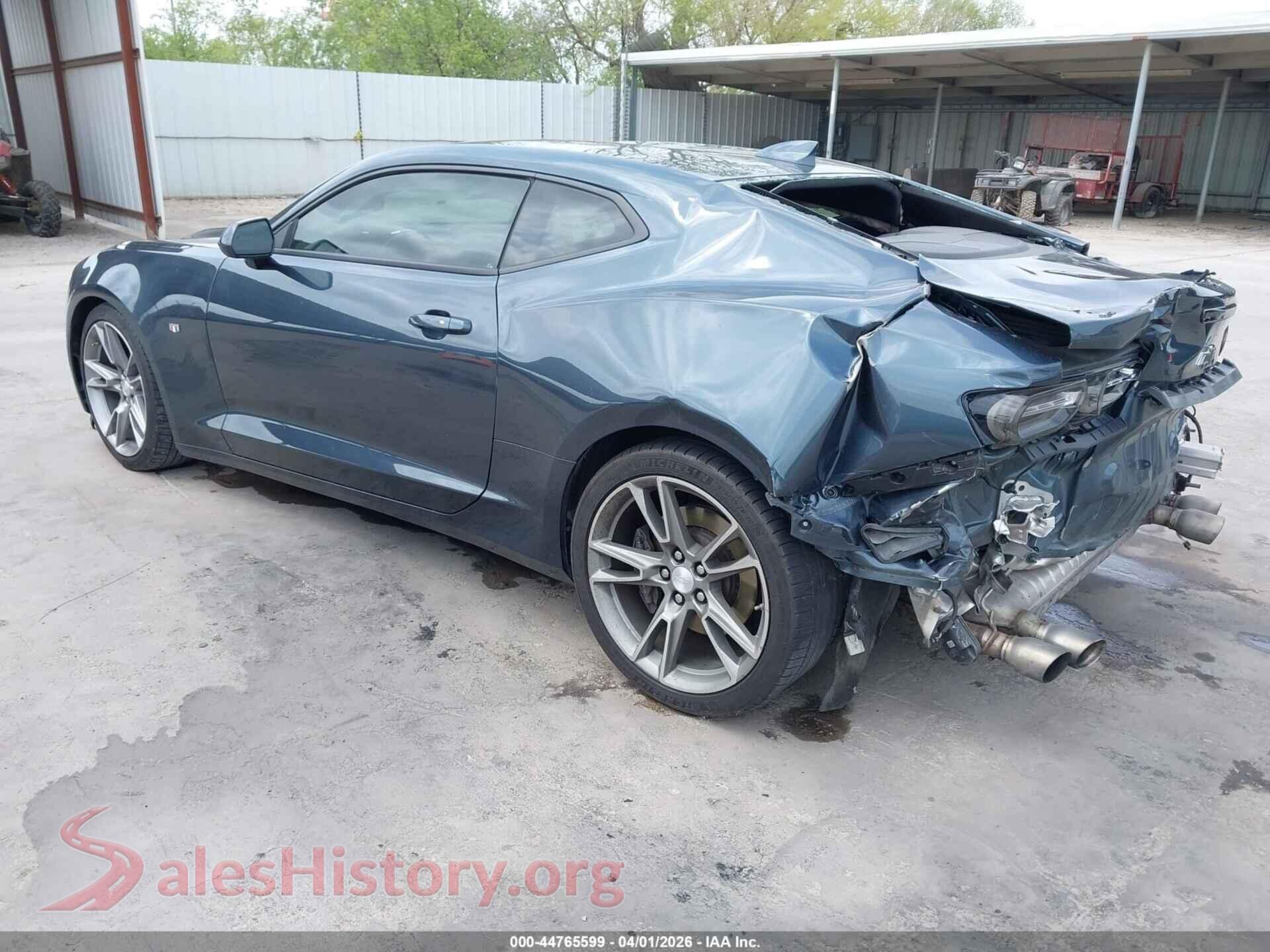 2019 CHEVROLET CAMARO VIN 1G1FH1R7XK0159368, driver side view