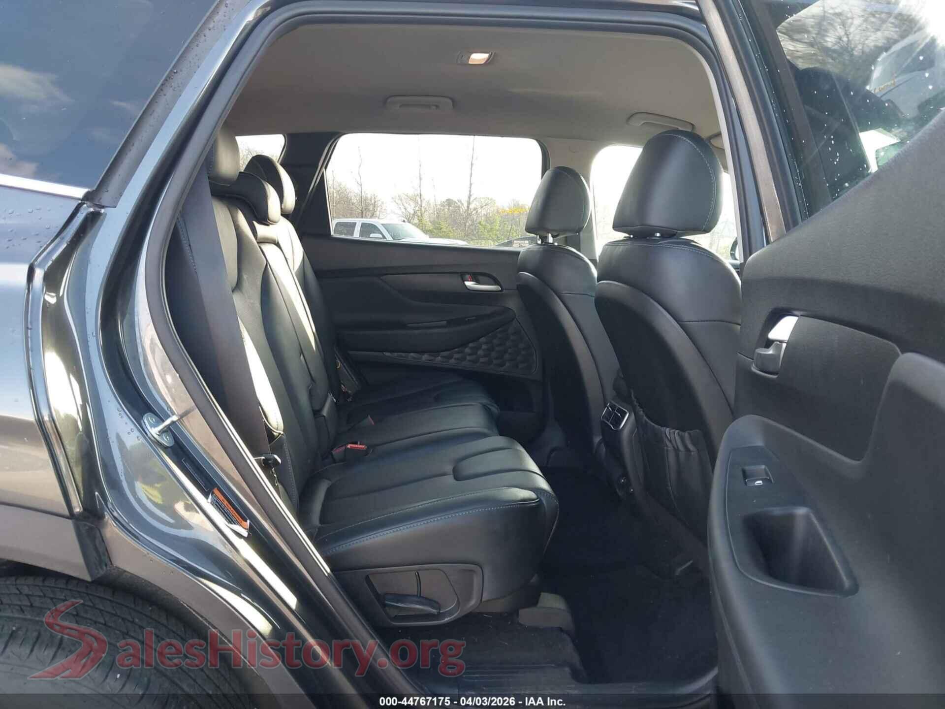 2023 HYUNDAI SANTA FE VIN 5NMS6DAJ8PH614455, front passenger side