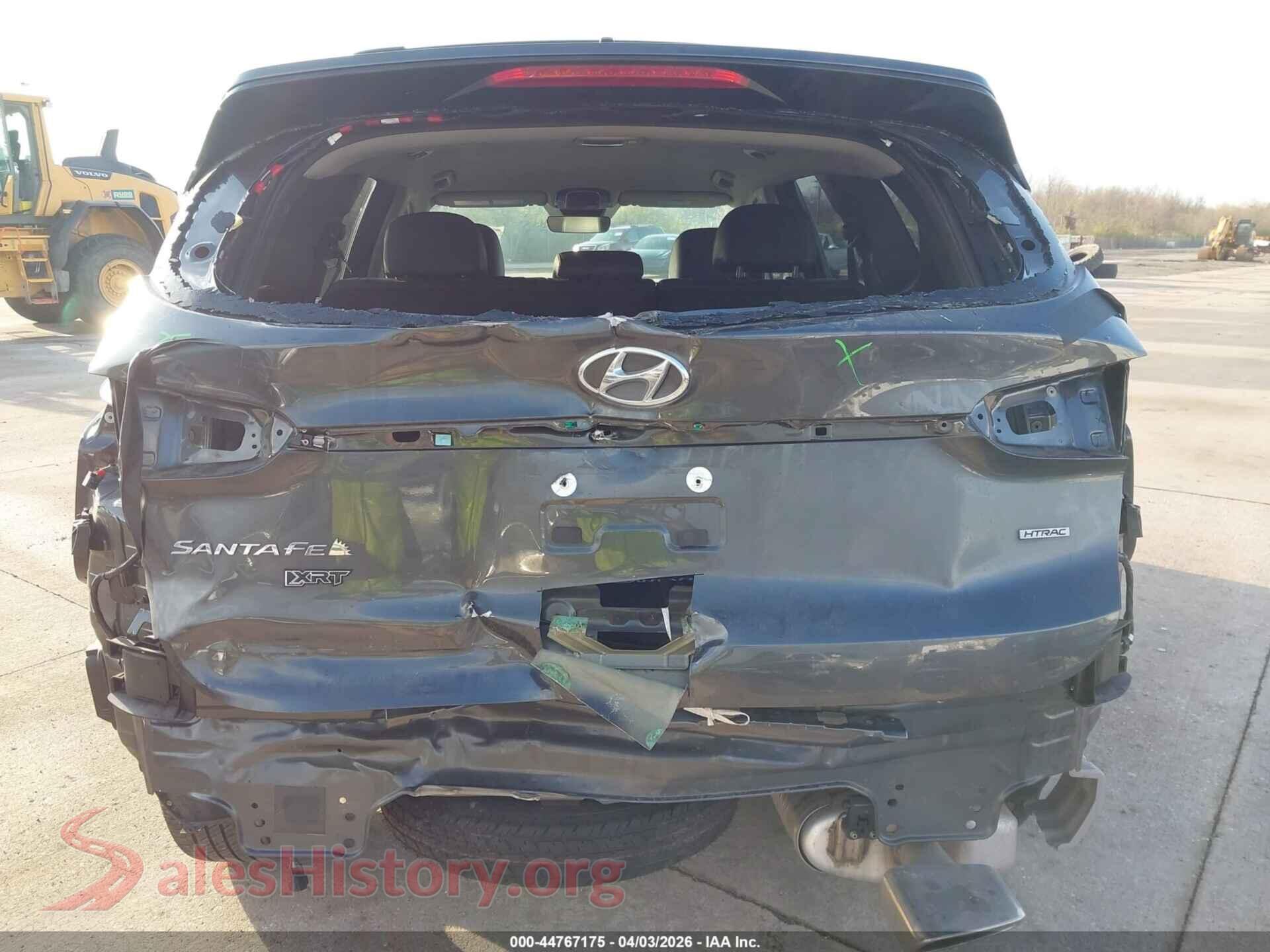 2023 HYUNDAI SANTA FE VIN 5NMS6DAJ8PH614455, rear passenger side