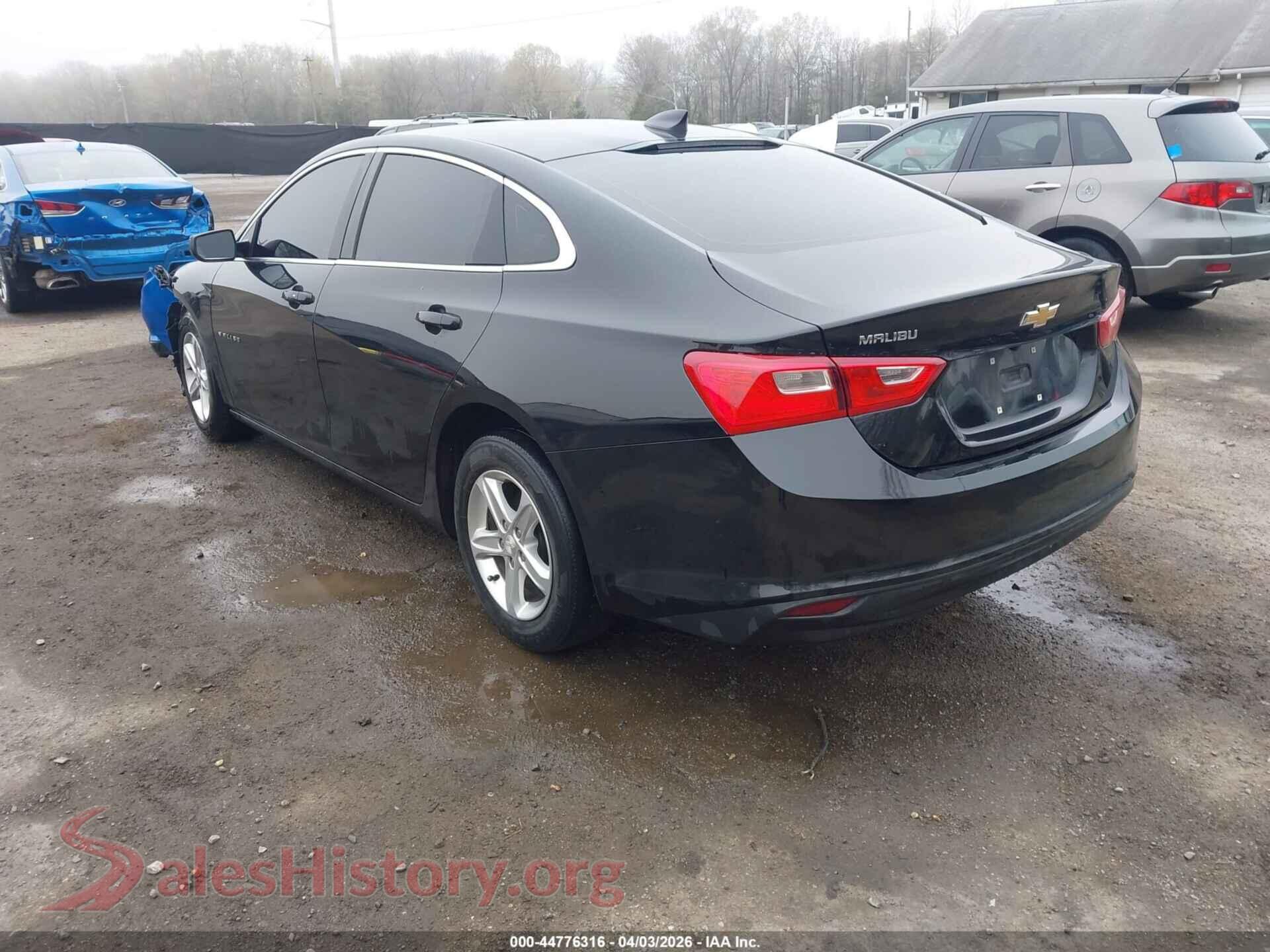 2020 CHEVROLET MALIBU VIN 1G1ZB5ST2LF139806, driver side view