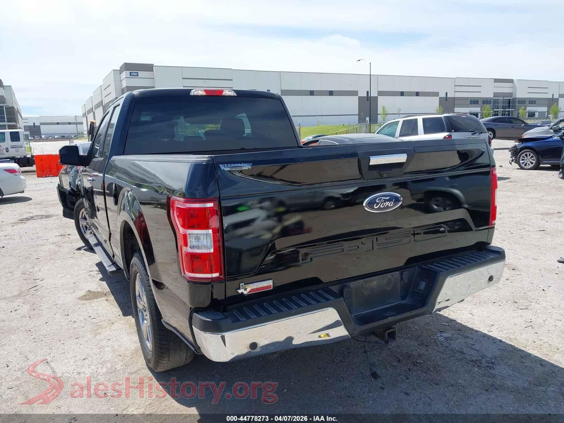 2018 FORD F-150 VIN 1FTEX1CBXJKD67143, driver side view