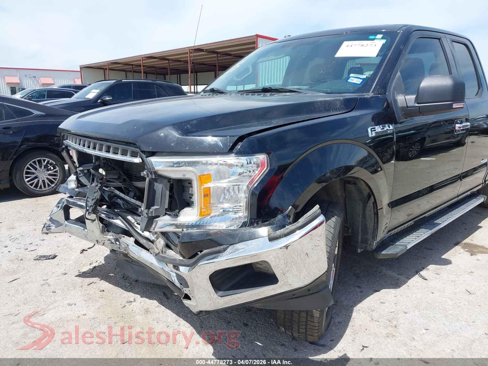 2018 FORD F-150 VIN 1FTEX1CBXJKD67143, rear passenger side