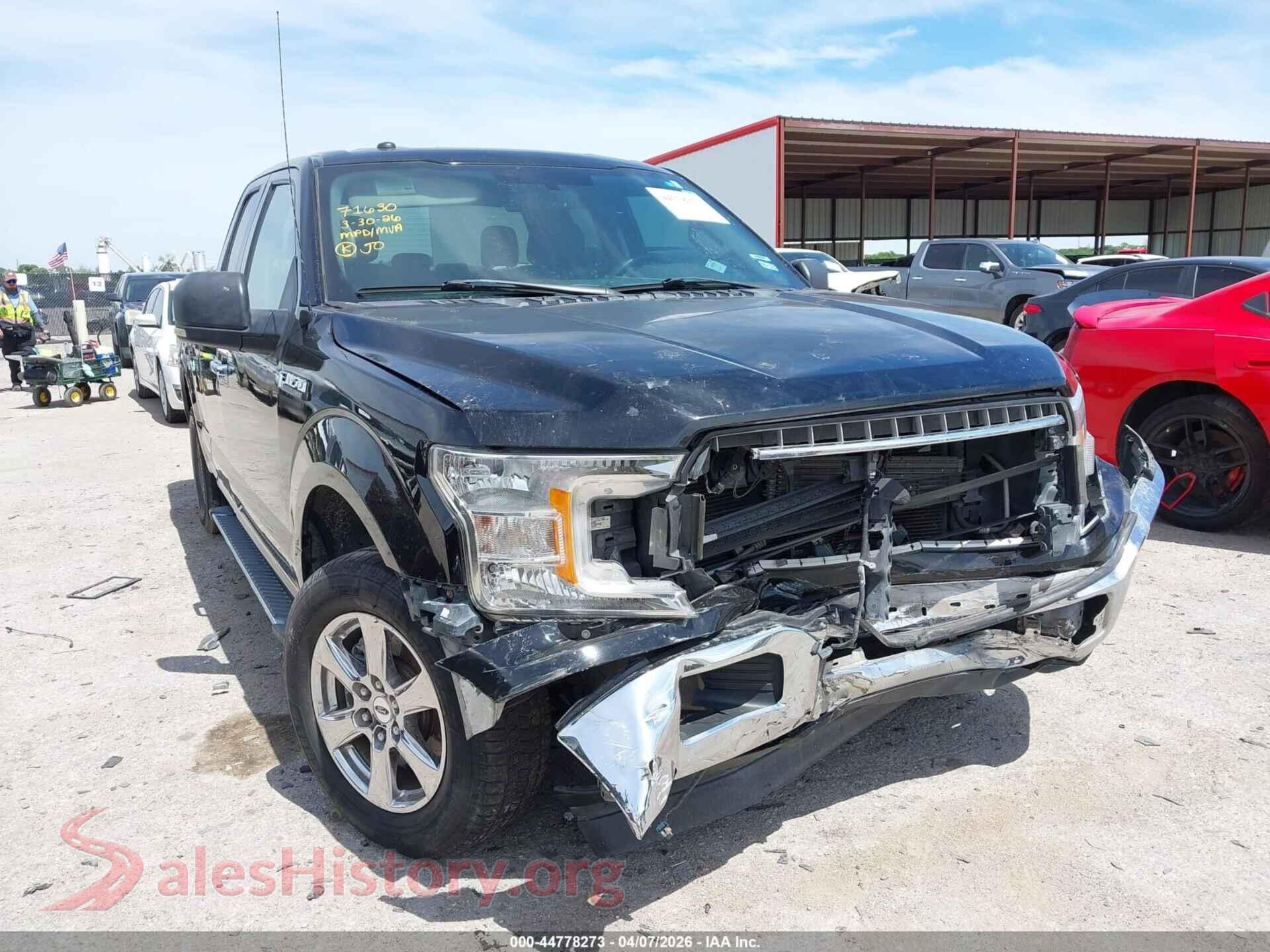 1FTEX1CBXJKD67143 2018 FORD F-150