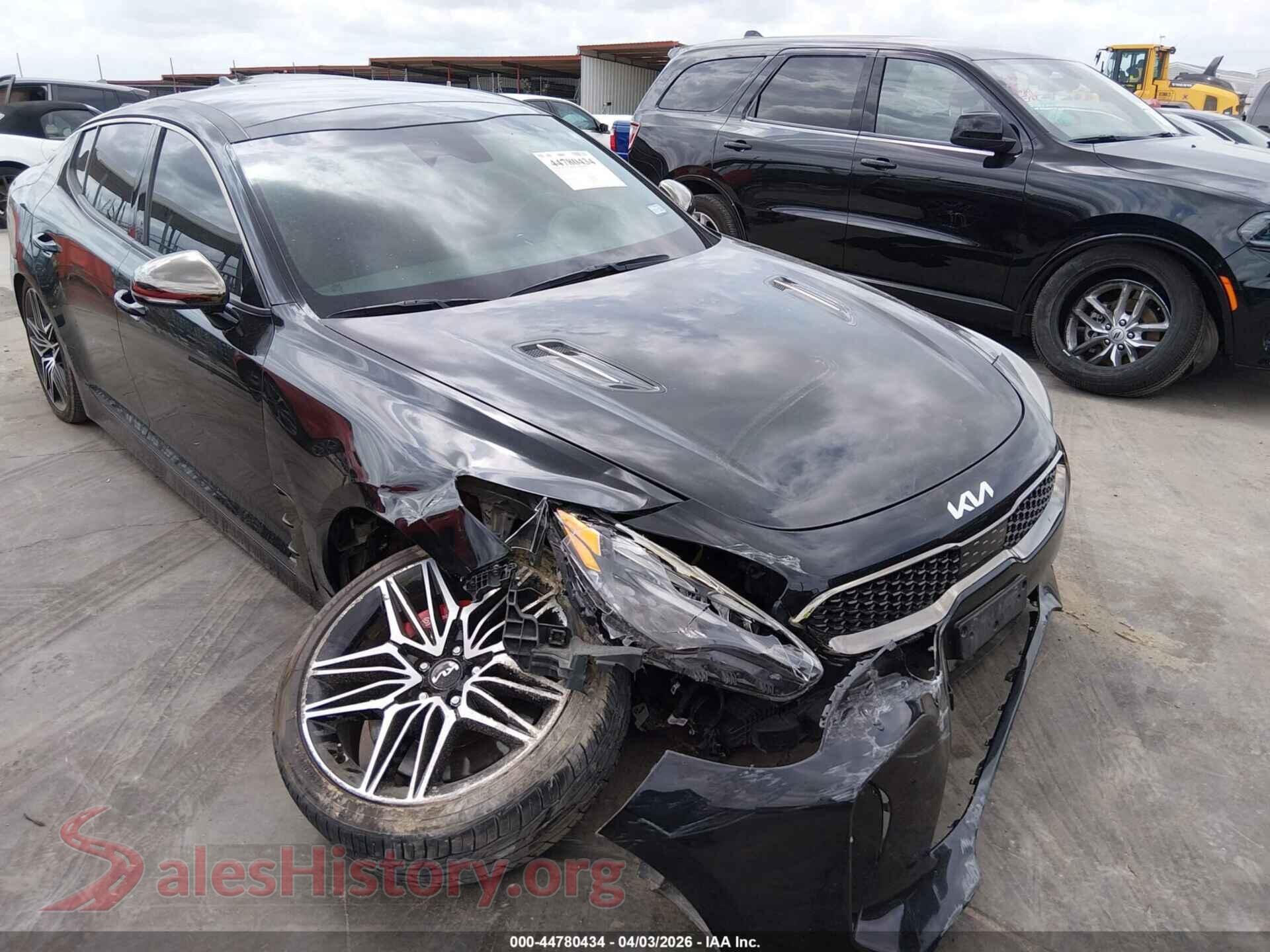 KNAE45LC7N6105908 2022 KIA STINGER