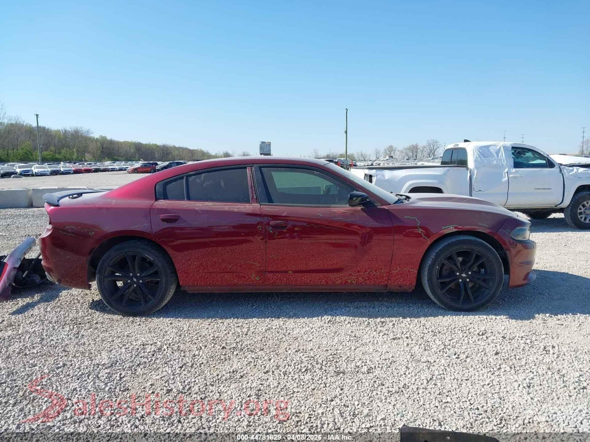 2017 DODGE CHARGER VIN 2C3CDXBG6HH643193, auction photo 14