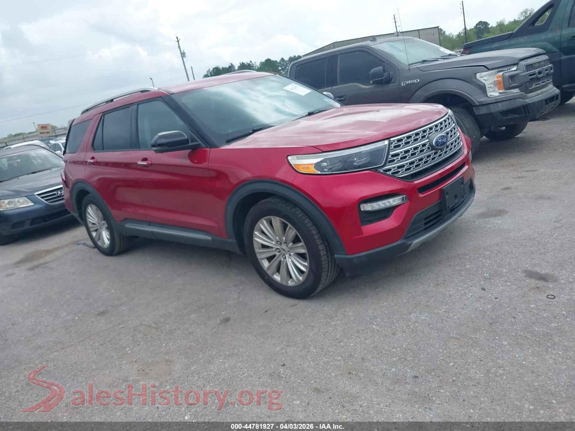 2021 FORD EXPLORER VIN 1FMSK7FH3MGA45841, auction photo