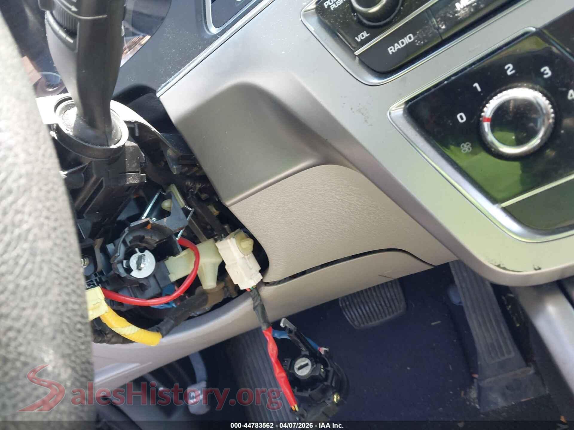2017 HYUNDAI SONATA VIN 5NPE24AF5HH552781, odometer mileage