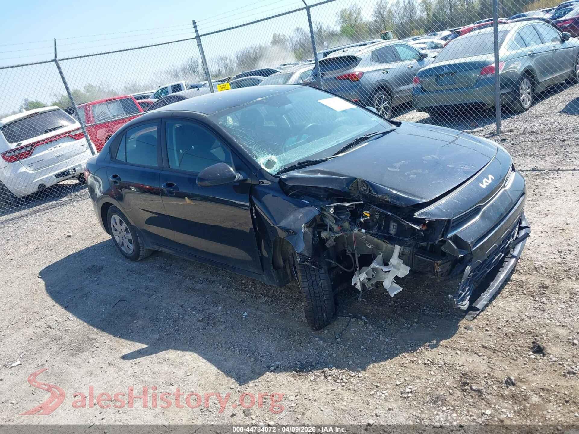 2023 KIA RIO VIN 3KPA24AD6PE581321, auction photo 13